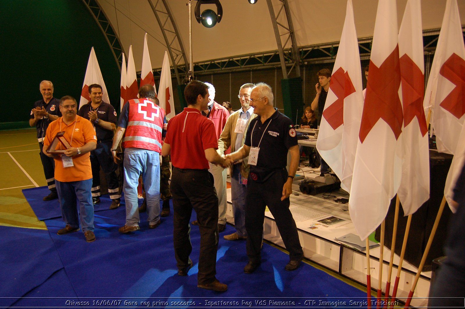 Chivasso - 16 giugno 2007 - Gara Regionale di Primo Soccorso  - Croce Rossa Italiana - Ispettorato Regionale Volontari del Soccorso Piemonte