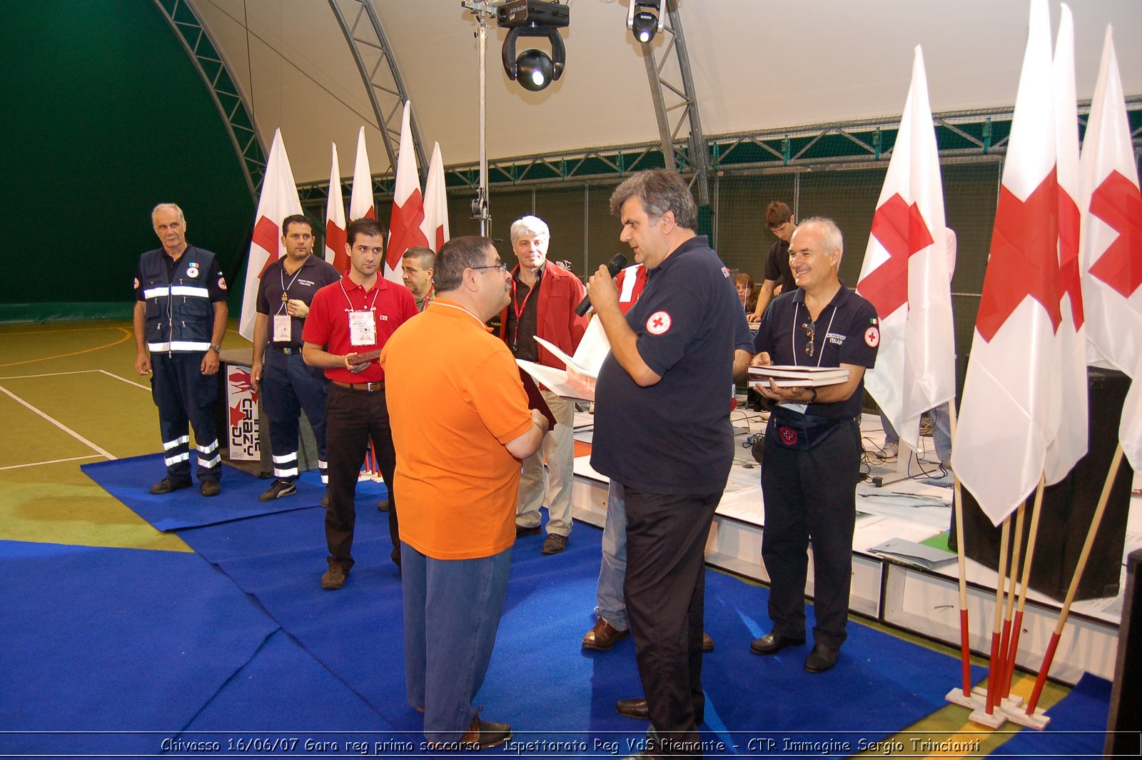 Chivasso - 16 giugno 2007 - Gara Regionale di Primo Soccorso  - Croce Rossa Italiana - Ispettorato Regionale Volontari del Soccorso Piemonte