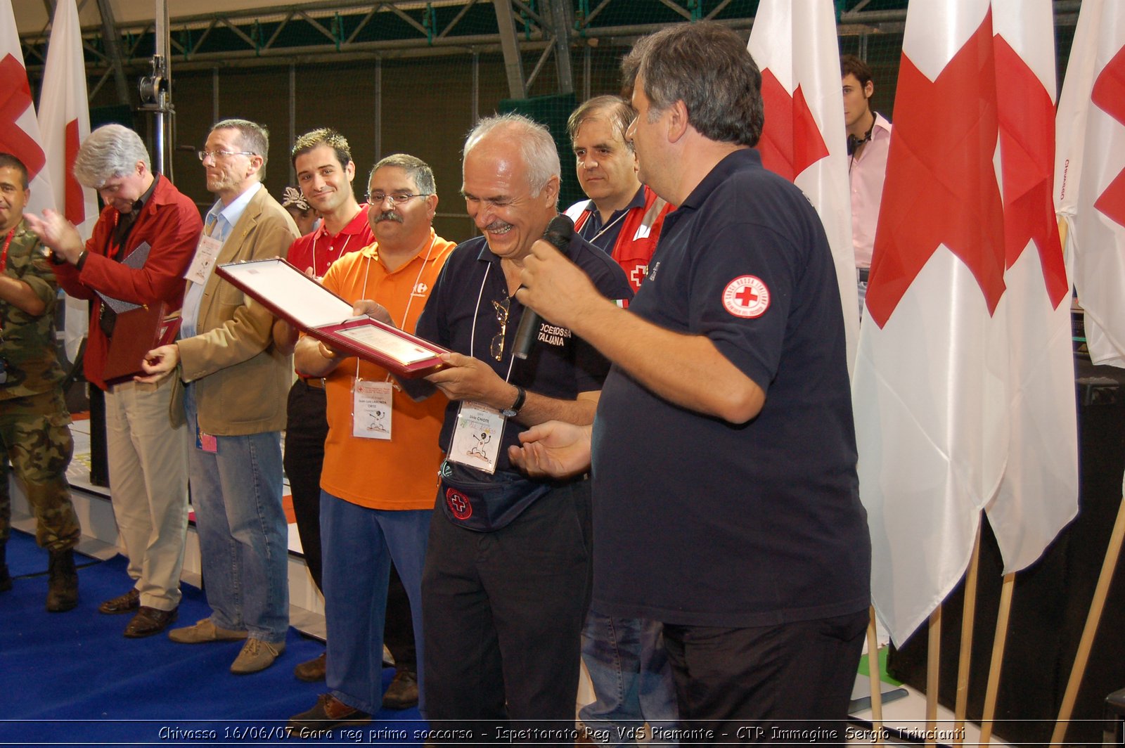 Chivasso - 16 giugno 2007 - Gara Regionale di Primo Soccorso  - Croce Rossa Italiana - Ispettorato Regionale Volontari del Soccorso Piemonte