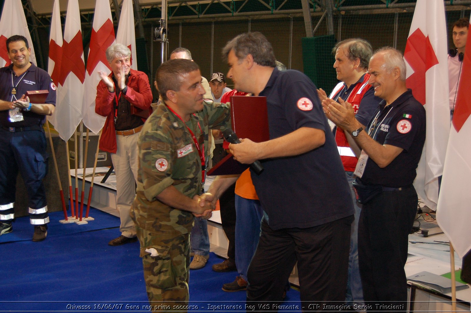 Chivasso - 16 giugno 2007 - Gara Regionale di Primo Soccorso  - Croce Rossa Italiana - Ispettorato Regionale Volontari del Soccorso Piemonte