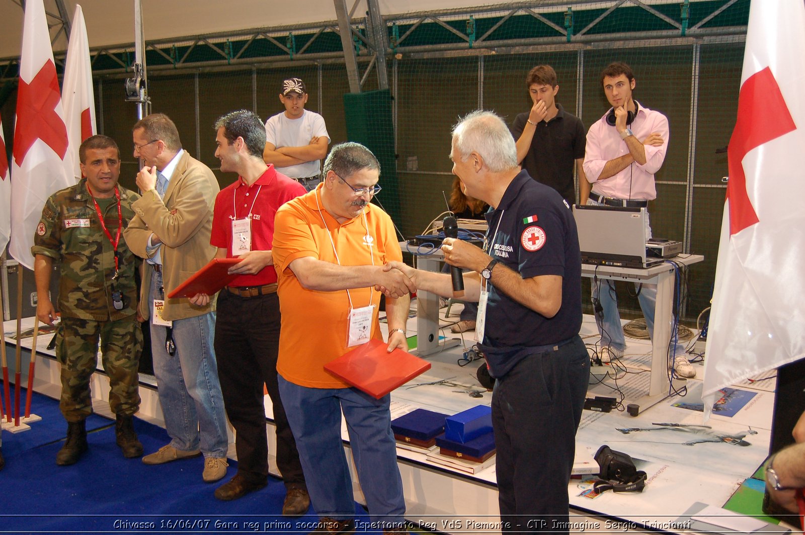 Chivasso - 16 giugno 2007 - Gara Regionale di Primo Soccorso  - Croce Rossa Italiana - Ispettorato Regionale Volontari del Soccorso Piemonte