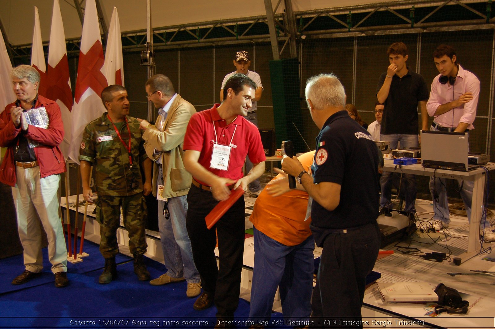 Chivasso - 16 giugno 2007 - Gara Regionale di Primo Soccorso  - Croce Rossa Italiana - Ispettorato Regionale Volontari del Soccorso Piemonte
