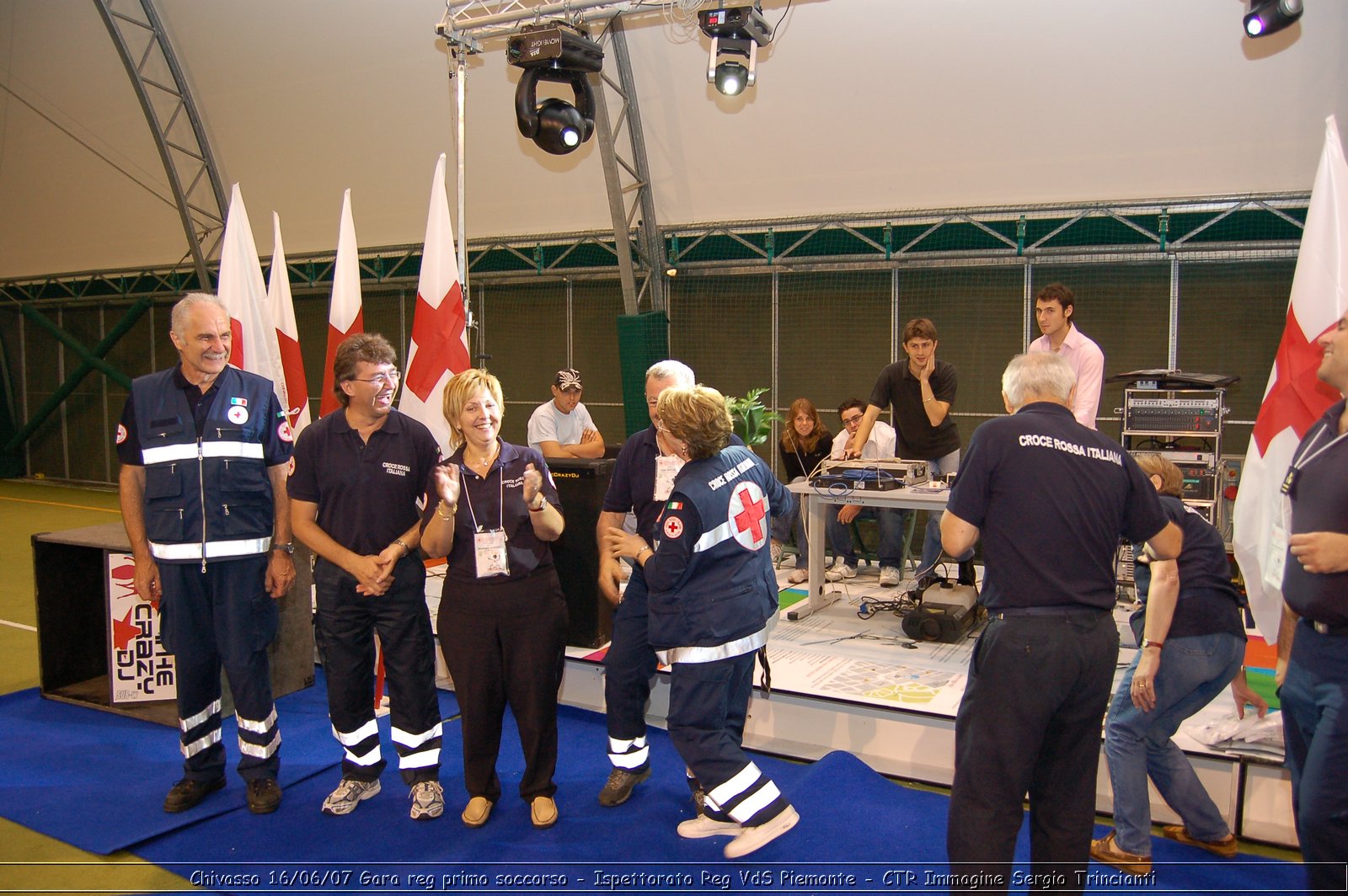 Chivasso - 16 giugno 2007 - Gara Regionale di Primo Soccorso  - Croce Rossa Italiana - Ispettorato Regionale Volontari del Soccorso Piemonte