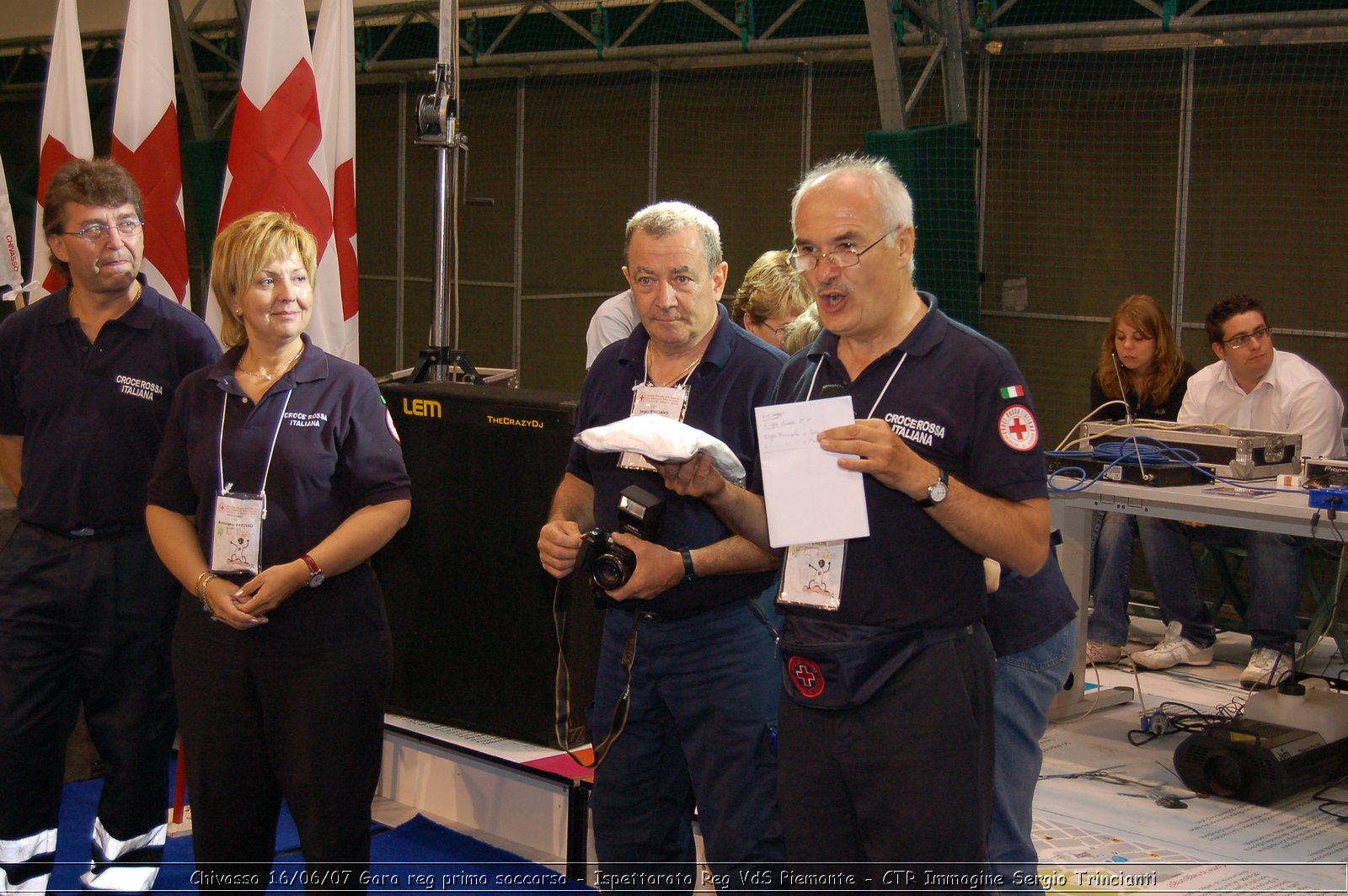 Chivasso - 16 giugno 2007 - Gara Regionale di Primo Soccorso  - Croce Rossa Italiana - Ispettorato Regionale Volontari del Soccorso Piemonte