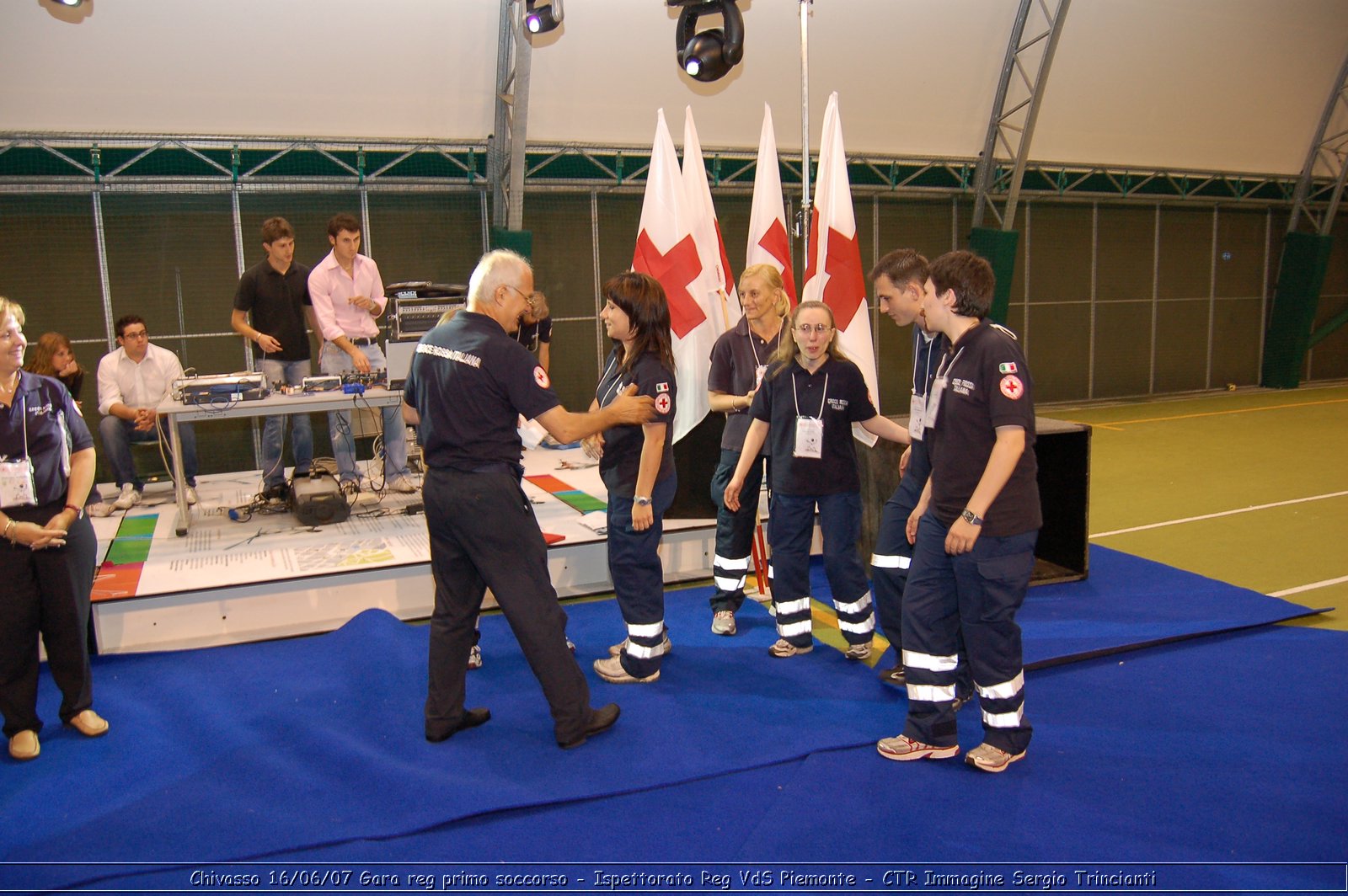 Chivasso - 16 giugno 2007 - Gara Regionale di Primo Soccorso  - Croce Rossa Italiana - Ispettorato Regionale Volontari del Soccorso Piemonte