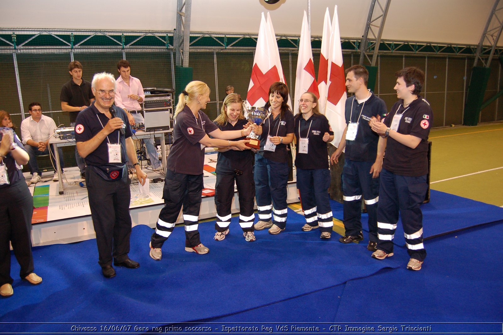 Chivasso - 16 giugno 2007 - Gara Regionale di Primo Soccorso  - Croce Rossa Italiana - Ispettorato Regionale Volontari del Soccorso Piemonte