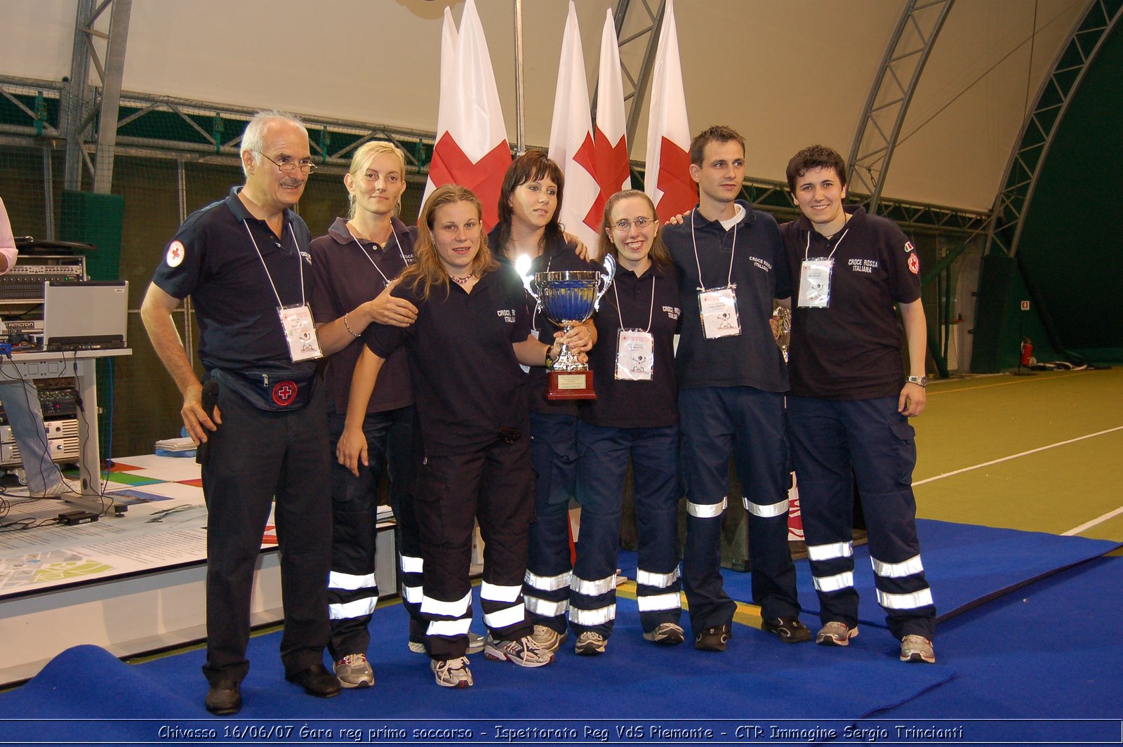 Chivasso - 16 giugno 2007 - Gara Regionale di Primo Soccorso  - Croce Rossa Italiana - Ispettorato Regionale Volontari del Soccorso Piemonte