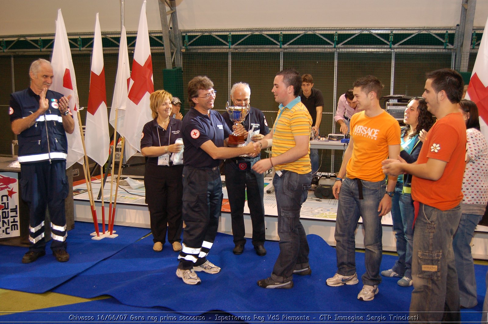 Chivasso - 16 giugno 2007 - Gara Regionale di Primo Soccorso  - Croce Rossa Italiana - Ispettorato Regionale Volontari del Soccorso Piemonte