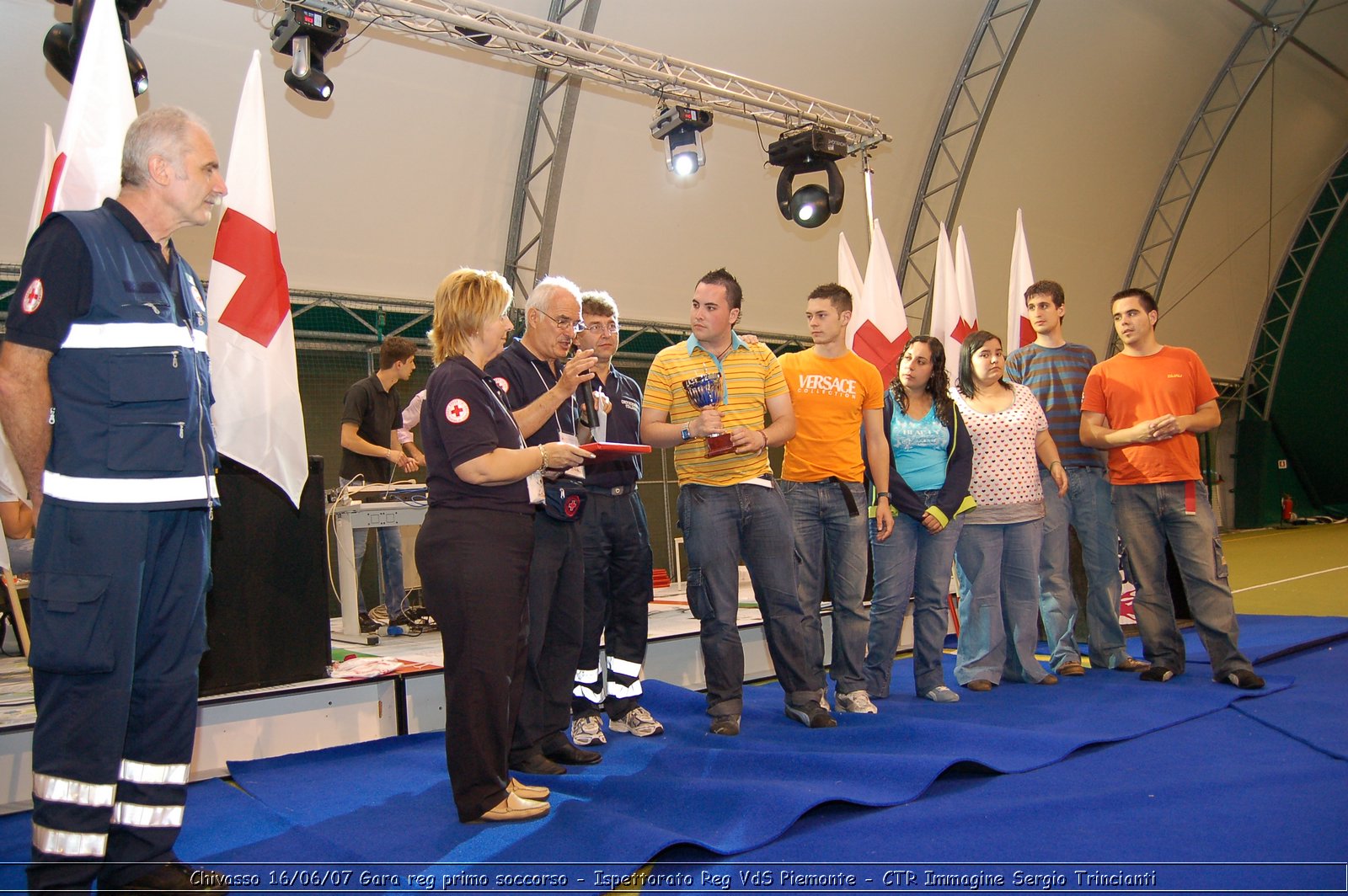 Chivasso - 16 giugno 2007 - Gara Regionale di Primo Soccorso  - Croce Rossa Italiana - Ispettorato Regionale Volontari del Soccorso Piemonte