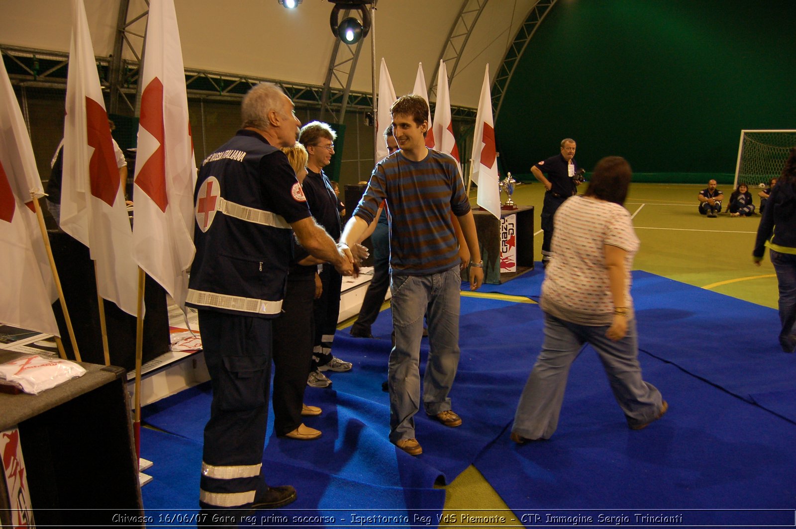 Chivasso - 16 giugno 2007 - Gara Regionale di Primo Soccorso  - Croce Rossa Italiana - Ispettorato Regionale Volontari del Soccorso Piemonte