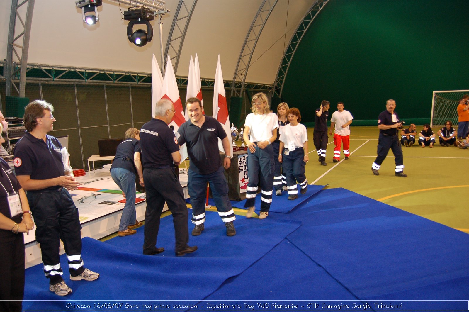 Chivasso - 16 giugno 2007 - Gara Regionale di Primo Soccorso  - Croce Rossa Italiana - Ispettorato Regionale Volontari del Soccorso Piemonte