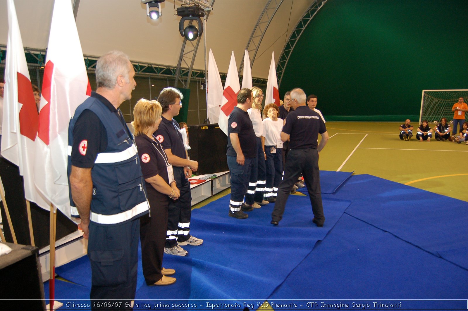 Chivasso - 16 giugno 2007 - Gara Regionale di Primo Soccorso  - Croce Rossa Italiana - Ispettorato Regionale Volontari del Soccorso Piemonte