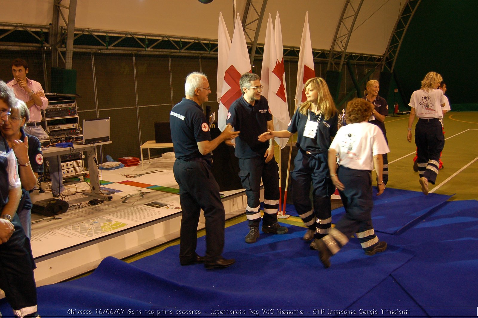 Chivasso - 16 giugno 2007 - Gara Regionale di Primo Soccorso  - Croce Rossa Italiana - Ispettorato Regionale Volontari del Soccorso Piemonte