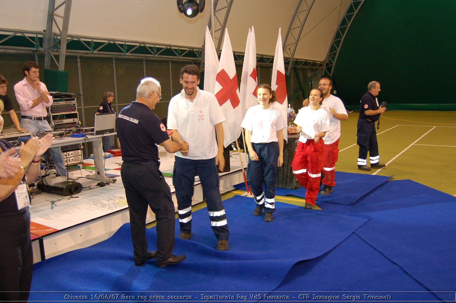 Chivasso - 16 giugno 2007 - Gara Regionale di Primo Soccorso  - Croce Rossa Italiana - Ispettorato Regionale Volontari del Soccorso Piemonte