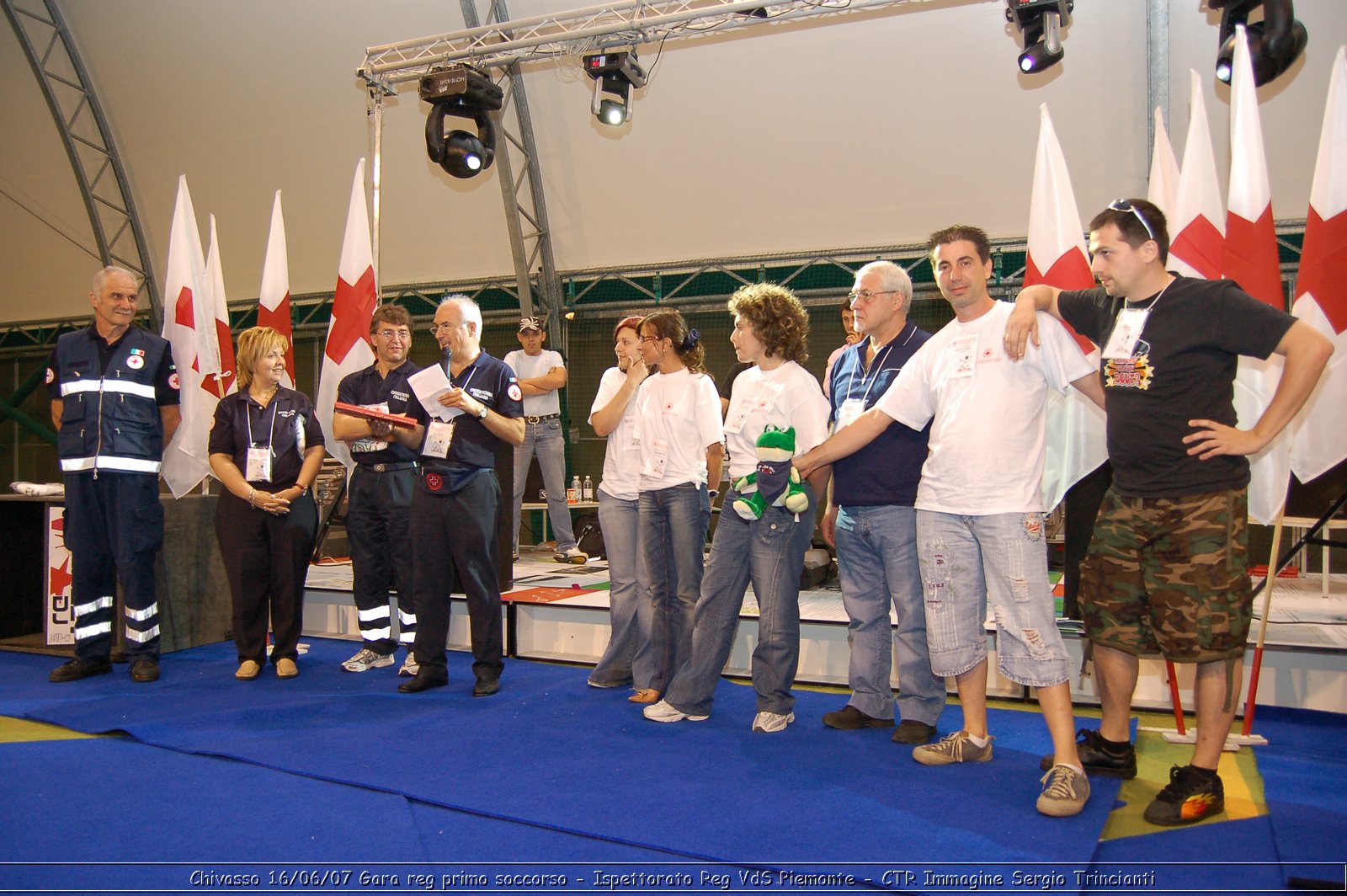 Chivasso - 16 giugno 2007 - Gara Regionale di Primo Soccorso  - Croce Rossa Italiana - Ispettorato Regionale Volontari del Soccorso Piemonte
