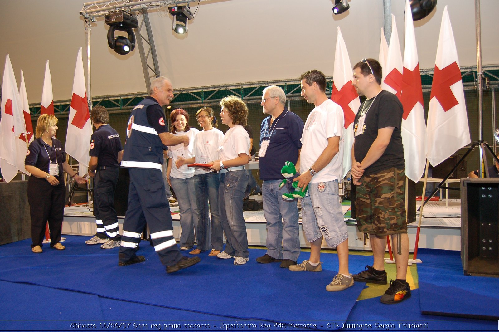 Chivasso - 16 giugno 2007 - Gara Regionale di Primo Soccorso  - Croce Rossa Italiana - Ispettorato Regionale Volontari del Soccorso Piemonte