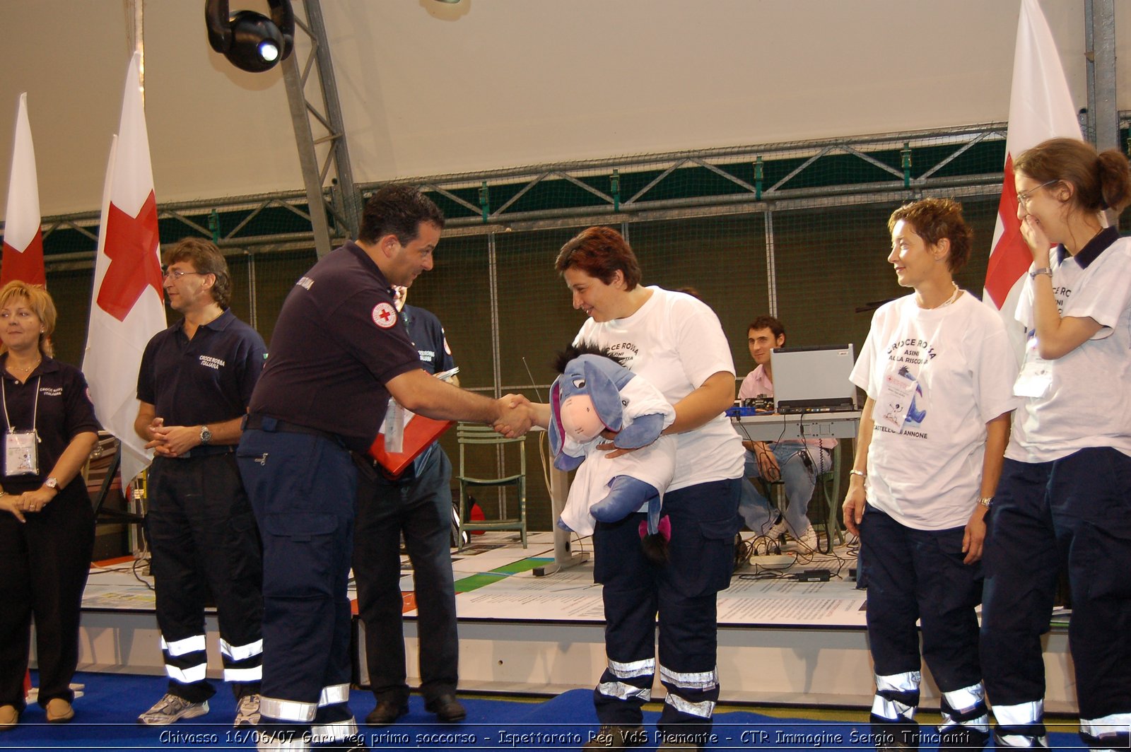 Chivasso - 16 giugno 2007 - Gara Regionale di Primo Soccorso  - Croce Rossa Italiana - Ispettorato Regionale Volontari del Soccorso Piemonte