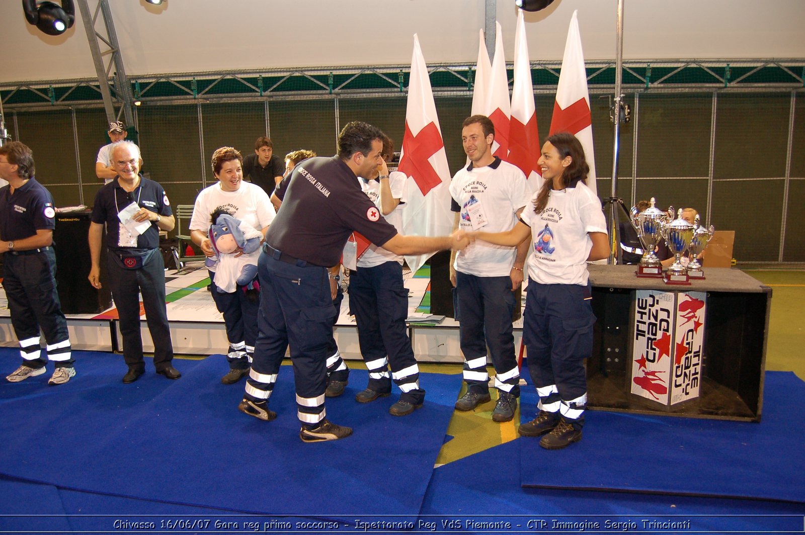 Chivasso - 16 giugno 2007 - Gara Regionale di Primo Soccorso  - Croce Rossa Italiana - Ispettorato Regionale Volontari del Soccorso Piemonte