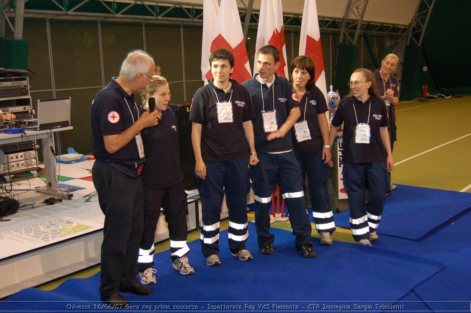 Chivasso - 16 giugno 2007 - Gara Regionale di Primo Soccorso  - Croce Rossa Italiana - Ispettorato Regionale Volontari del Soccorso Piemonte