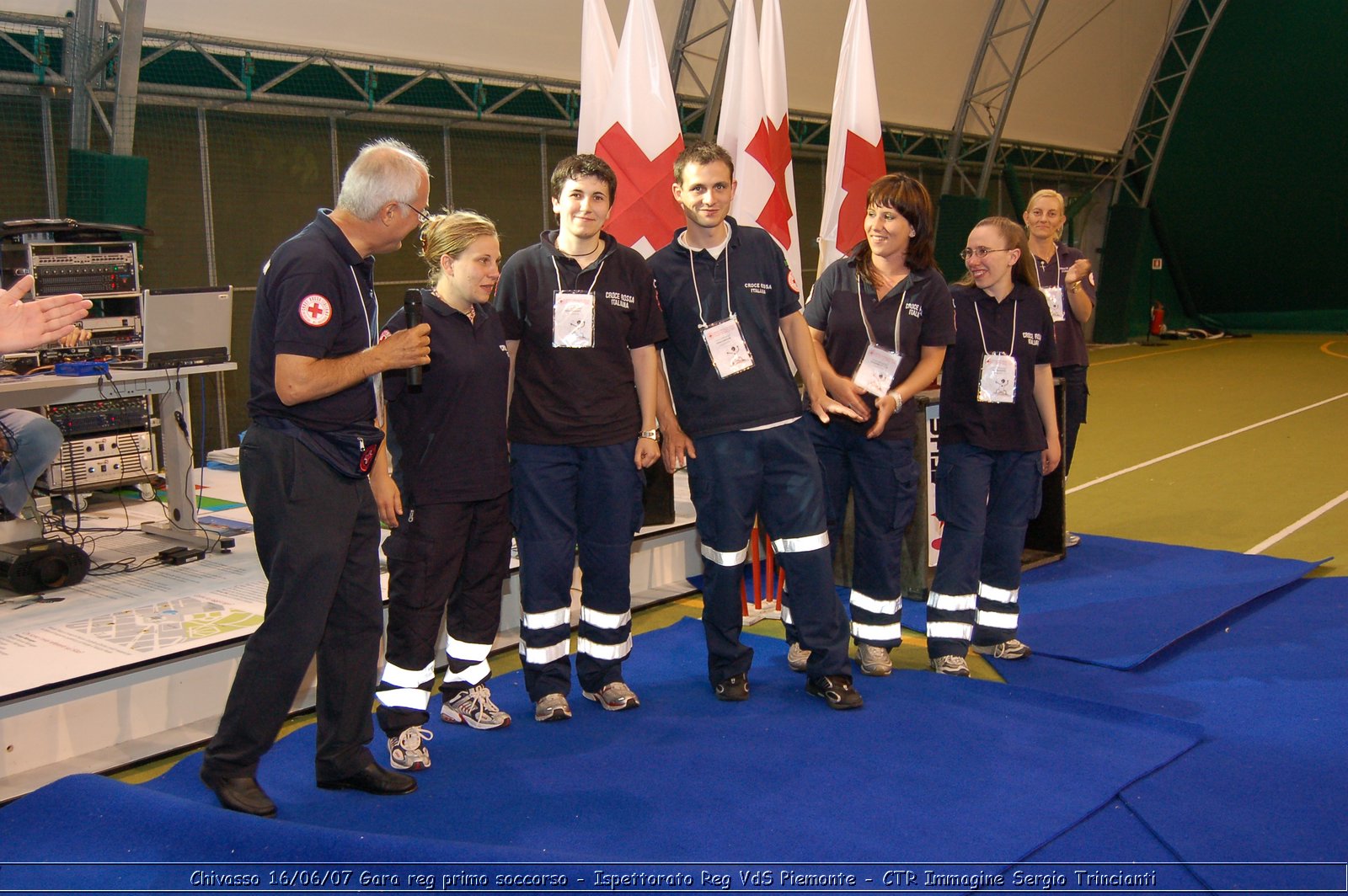 Chivasso - 16 giugno 2007 - Gara Regionale di Primo Soccorso  - Croce Rossa Italiana - Ispettorato Regionale Volontari del Soccorso Piemonte