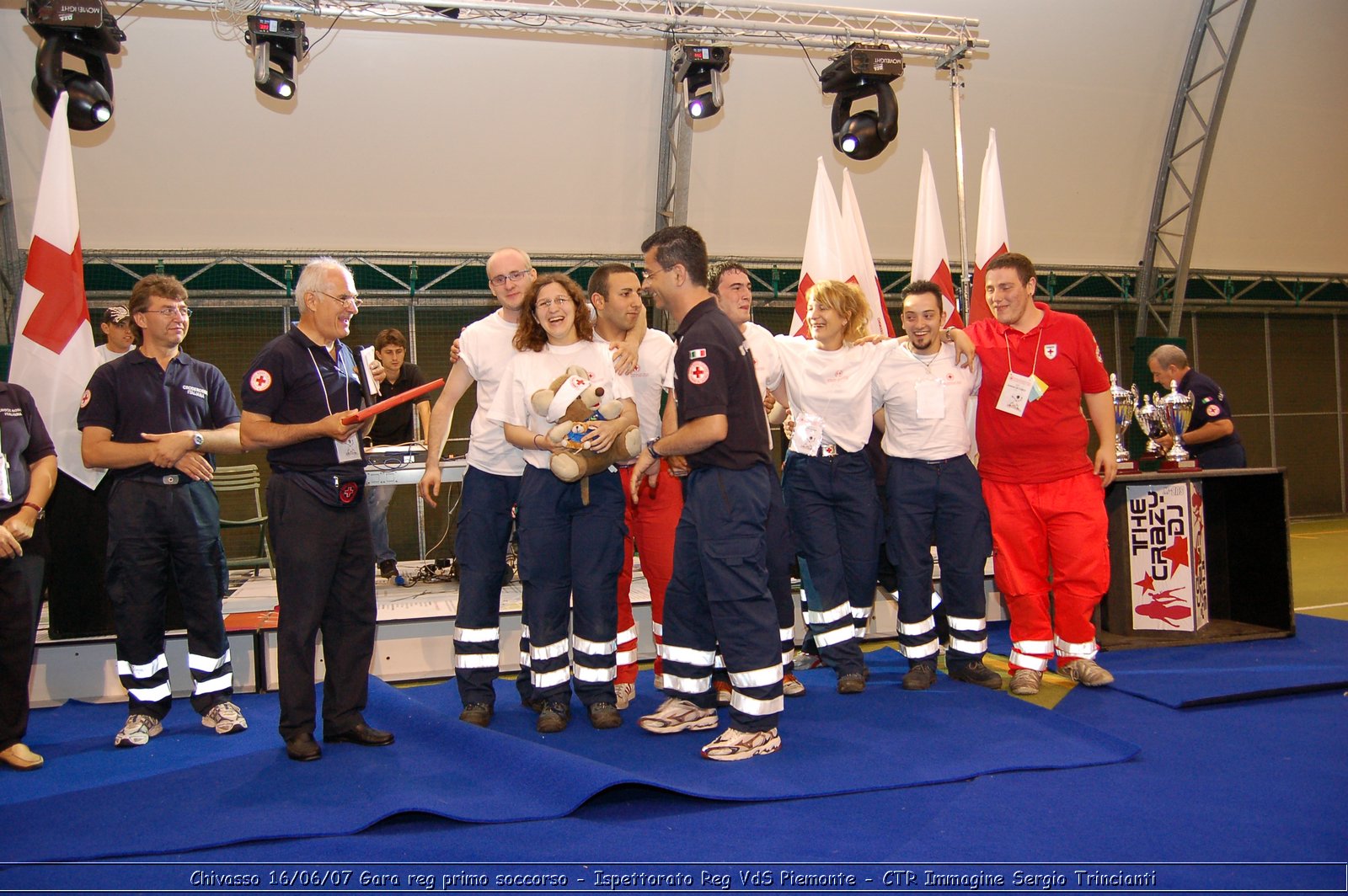 Chivasso - 16 giugno 2007 - Gara Regionale di Primo Soccorso  - Croce Rossa Italiana - Ispettorato Regionale Volontari del Soccorso Piemonte