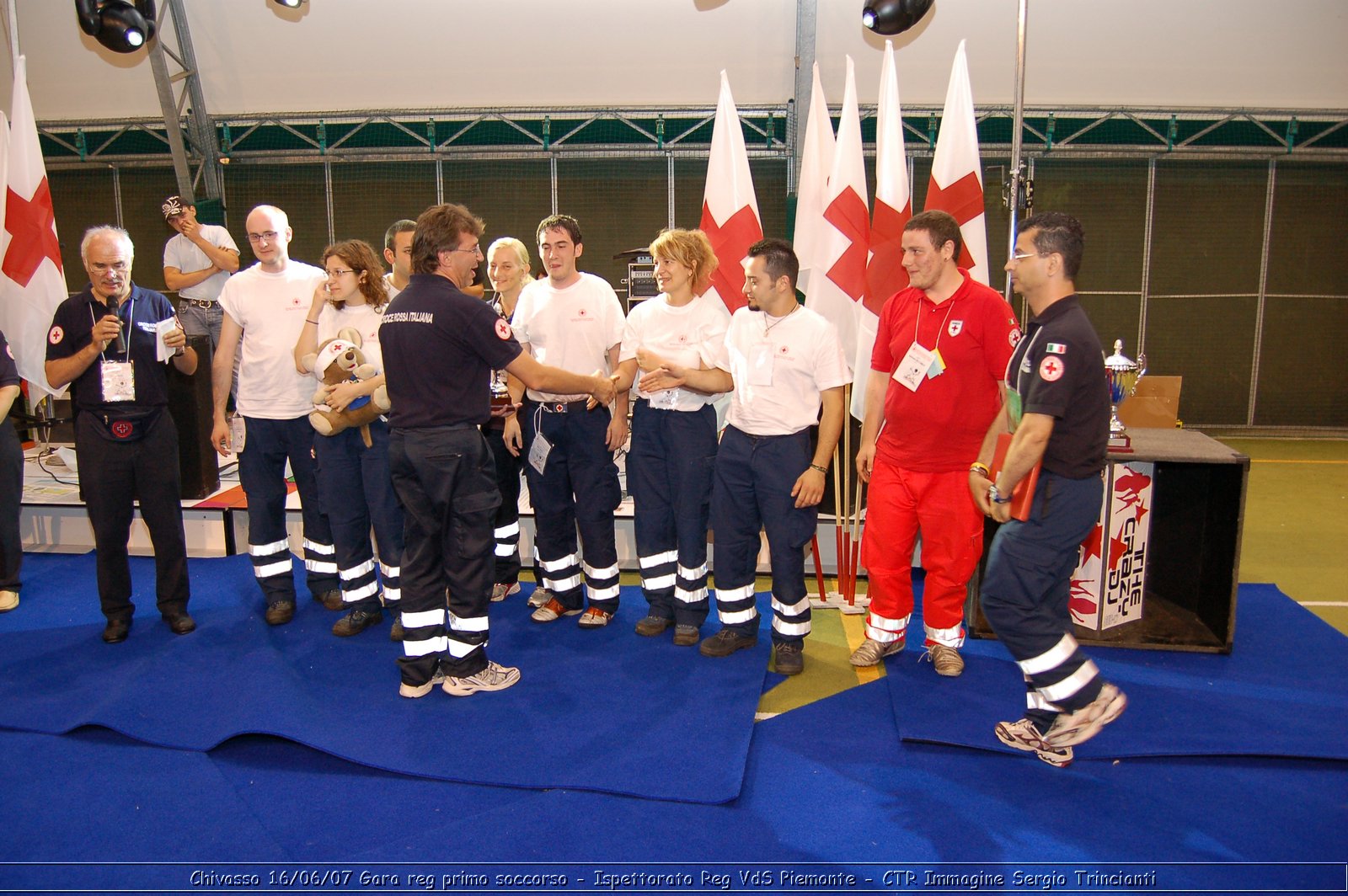 Chivasso - 16 giugno 2007 - Gara Regionale di Primo Soccorso  - Croce Rossa Italiana - Ispettorato Regionale Volontari del Soccorso Piemonte