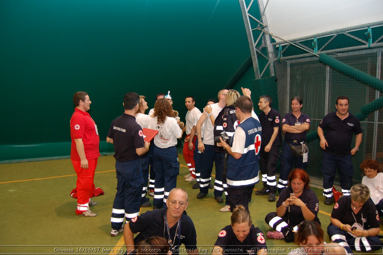 Chivasso - 16 giugno 2007 - Gara Regionale di Primo Soccorso  - Croce Rossa Italiana - Ispettorato Regionale Volontari del Soccorso Piemonte