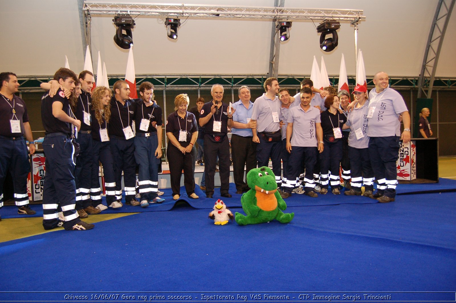 Chivasso - 16 giugno 2007 - Gara Regionale di Primo Soccorso  - Croce Rossa Italiana - Ispettorato Regionale Volontari del Soccorso Piemonte