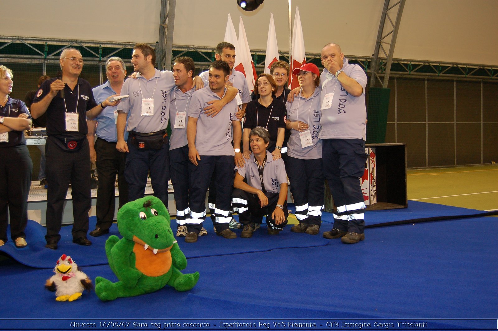 Chivasso - 16 giugno 2007 - Gara Regionale di Primo Soccorso  - Croce Rossa Italiana - Ispettorato Regionale Volontari del Soccorso Piemonte