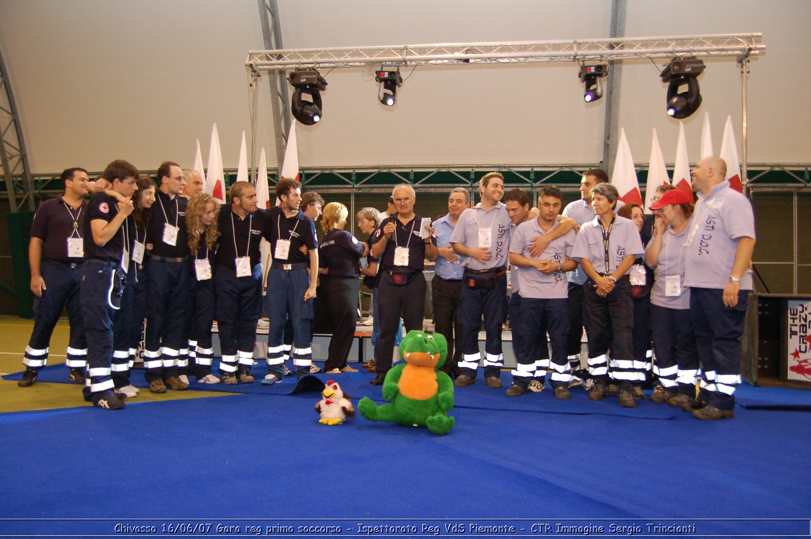 Chivasso - 16 giugno 2007 - Gara Regionale di Primo Soccorso  - Croce Rossa Italiana - Ispettorato Regionale Volontari del Soccorso Piemonte