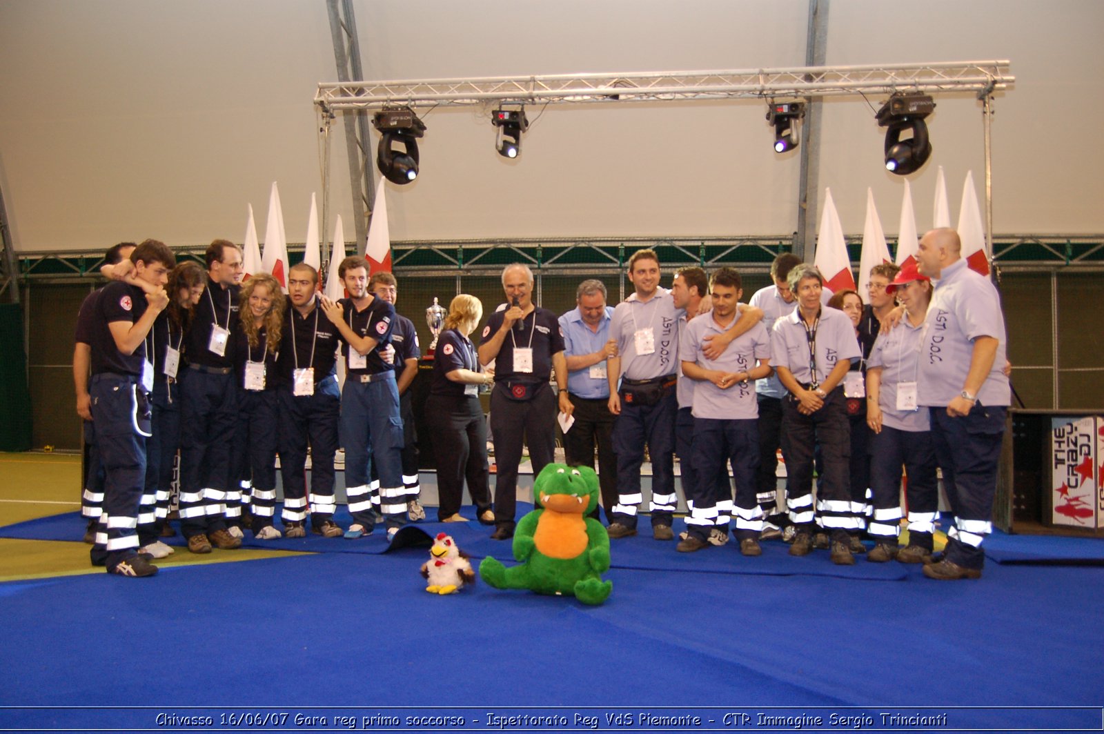 Chivasso - 16 giugno 2007 - Gara Regionale di Primo Soccorso  - Croce Rossa Italiana - Ispettorato Regionale Volontari del Soccorso Piemonte