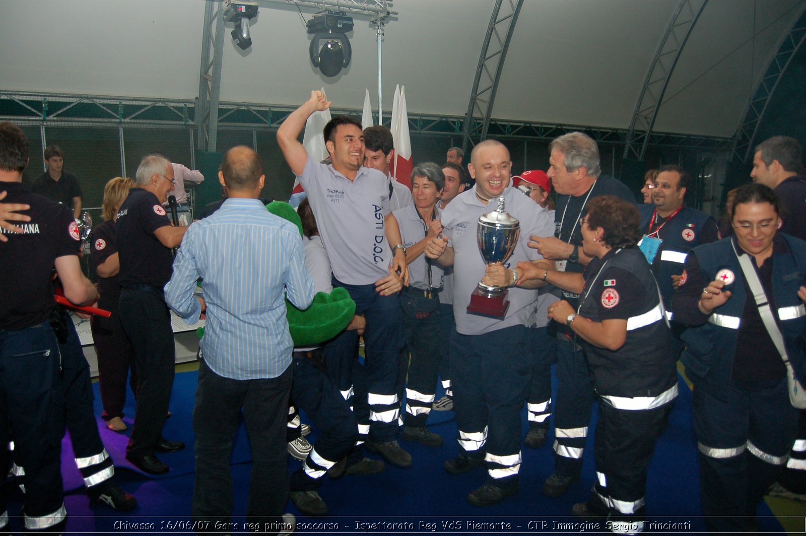 Chivasso - 16 giugno 2007 - Gara Regionale di Primo Soccorso  - Croce Rossa Italiana - Ispettorato Regionale Volontari del Soccorso Piemonte