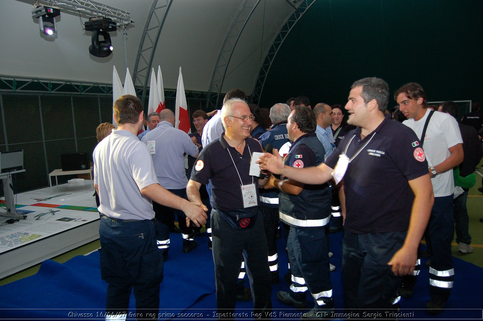 Chivasso - 16 giugno 2007 - Gara Regionale di Primo Soccorso  - Croce Rossa Italiana - Ispettorato Regionale Volontari del Soccorso Piemonte