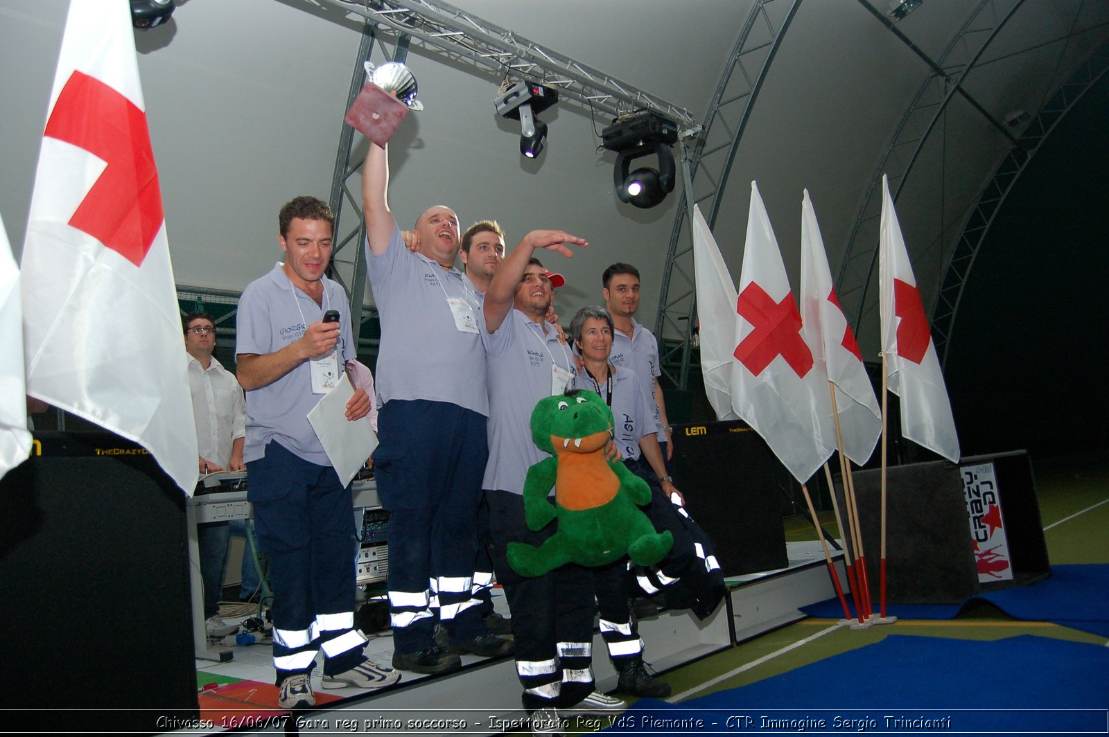 Chivasso - 16 giugno 2007 - Gara Regionale di Primo Soccorso  - Croce Rossa Italiana - Ispettorato Regionale Volontari del Soccorso Piemonte