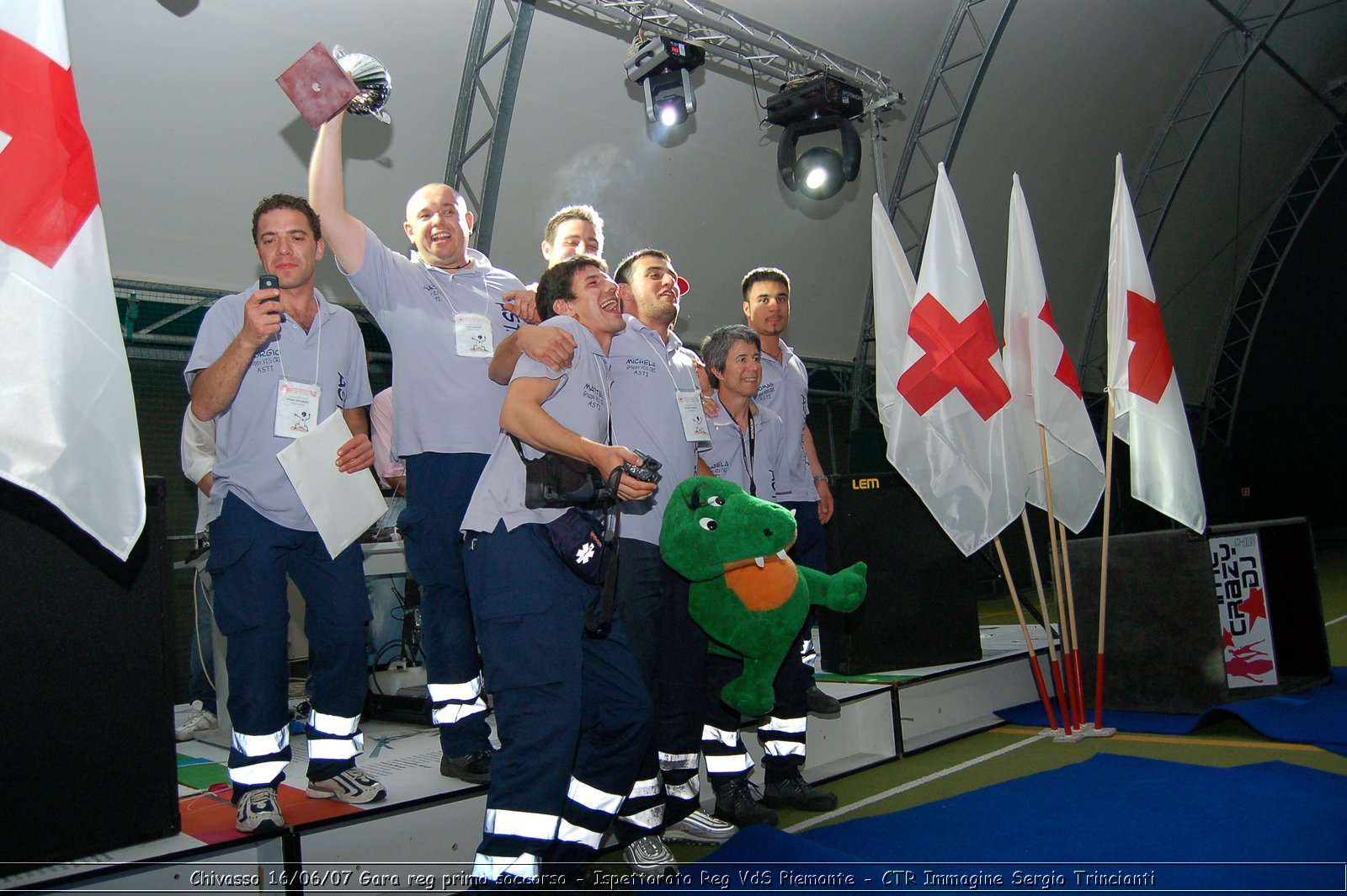 Chivasso - 16 giugno 2007 - Gara Regionale di Primo Soccorso  - Croce Rossa Italiana - Ispettorato Regionale Volontari del Soccorso Piemonte