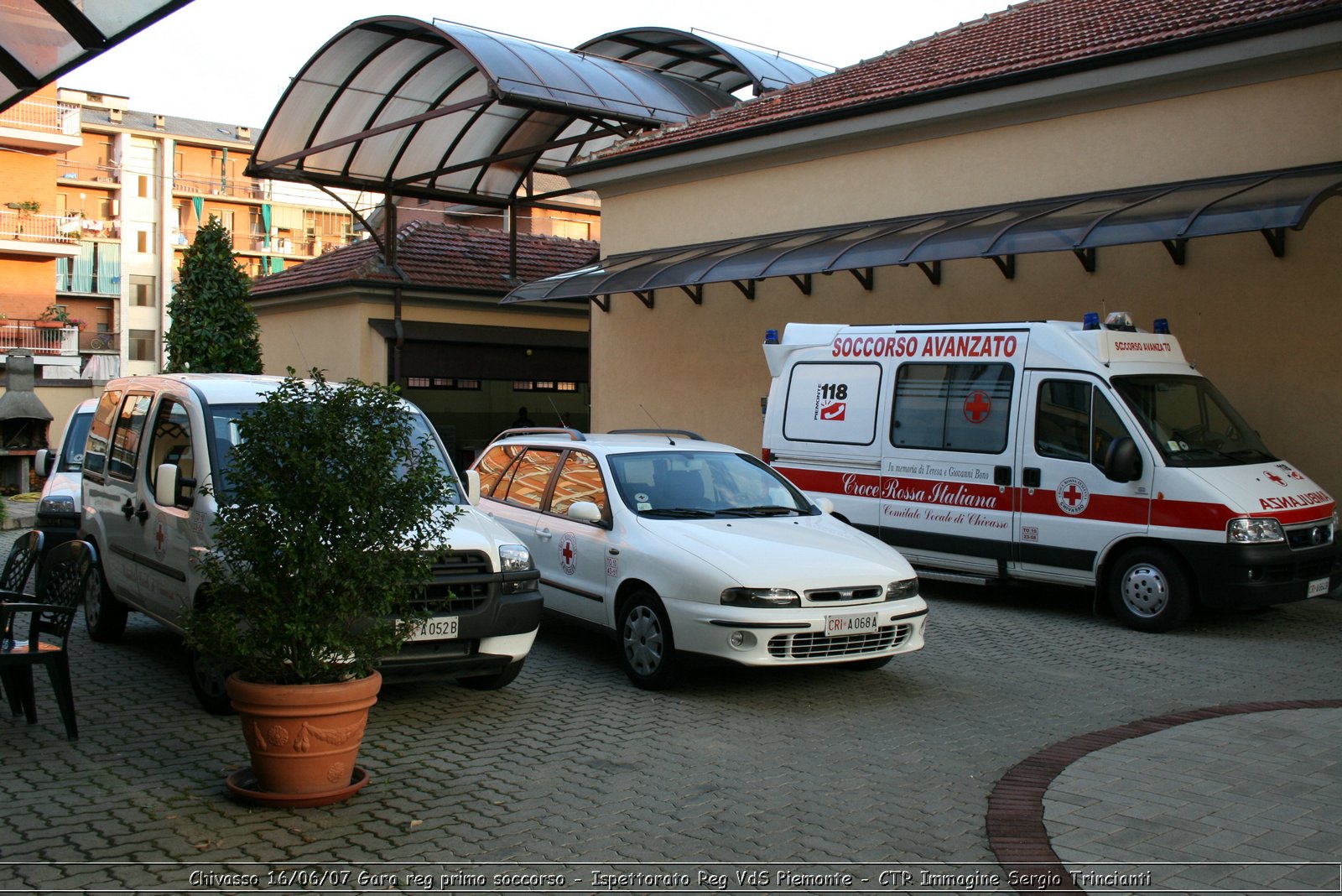 Chivasso - 16 giugno 2007 - Gara Regionale di Primo Soccorso  - Croce Rossa Italiana - Ispettorato Regionale Volontari del Soccorso Piemonte