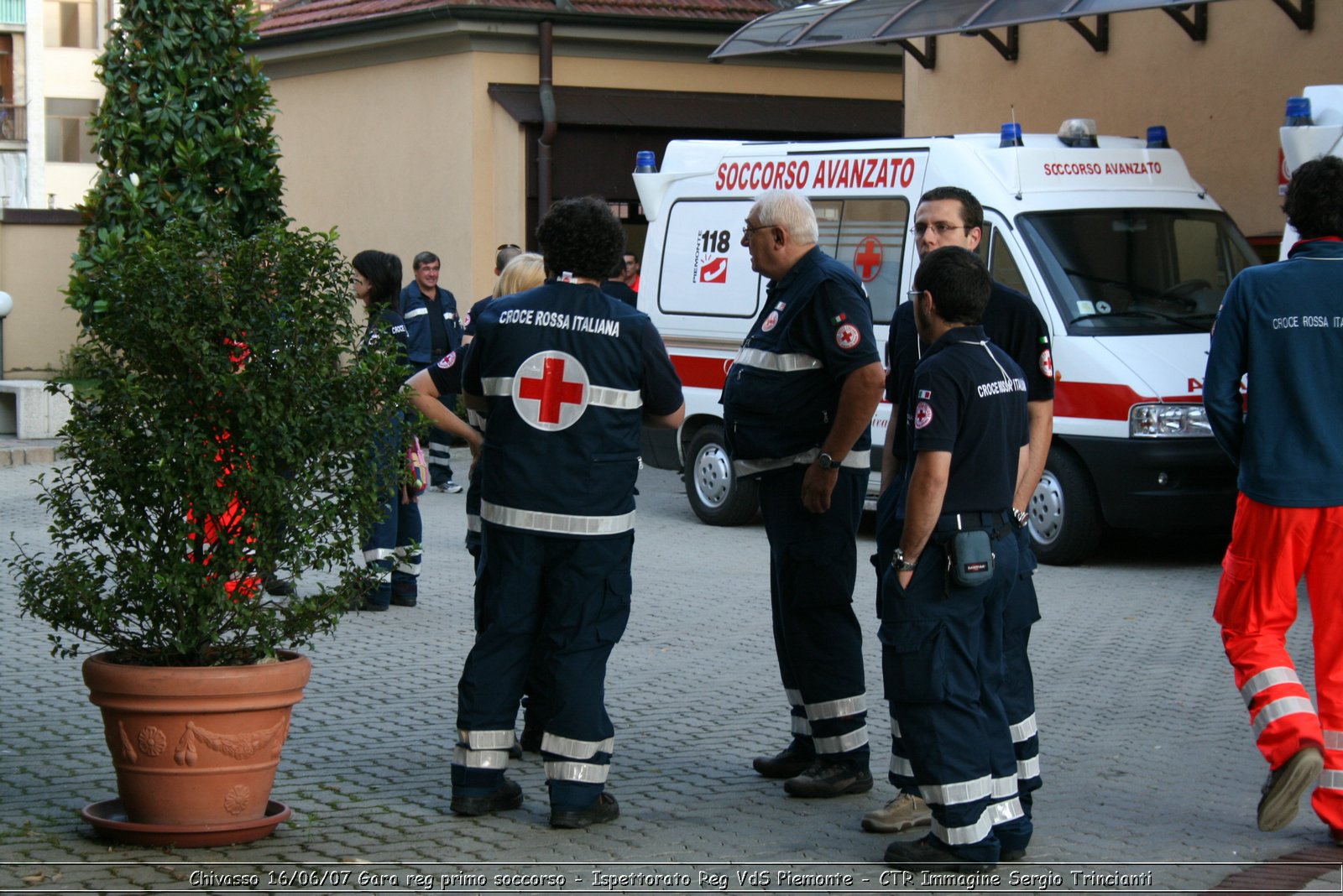 Chivasso - 16 giugno 2007 - Gara Regionale di Primo Soccorso  - Croce Rossa Italiana - Ispettorato Regionale Volontari del Soccorso Piemonte