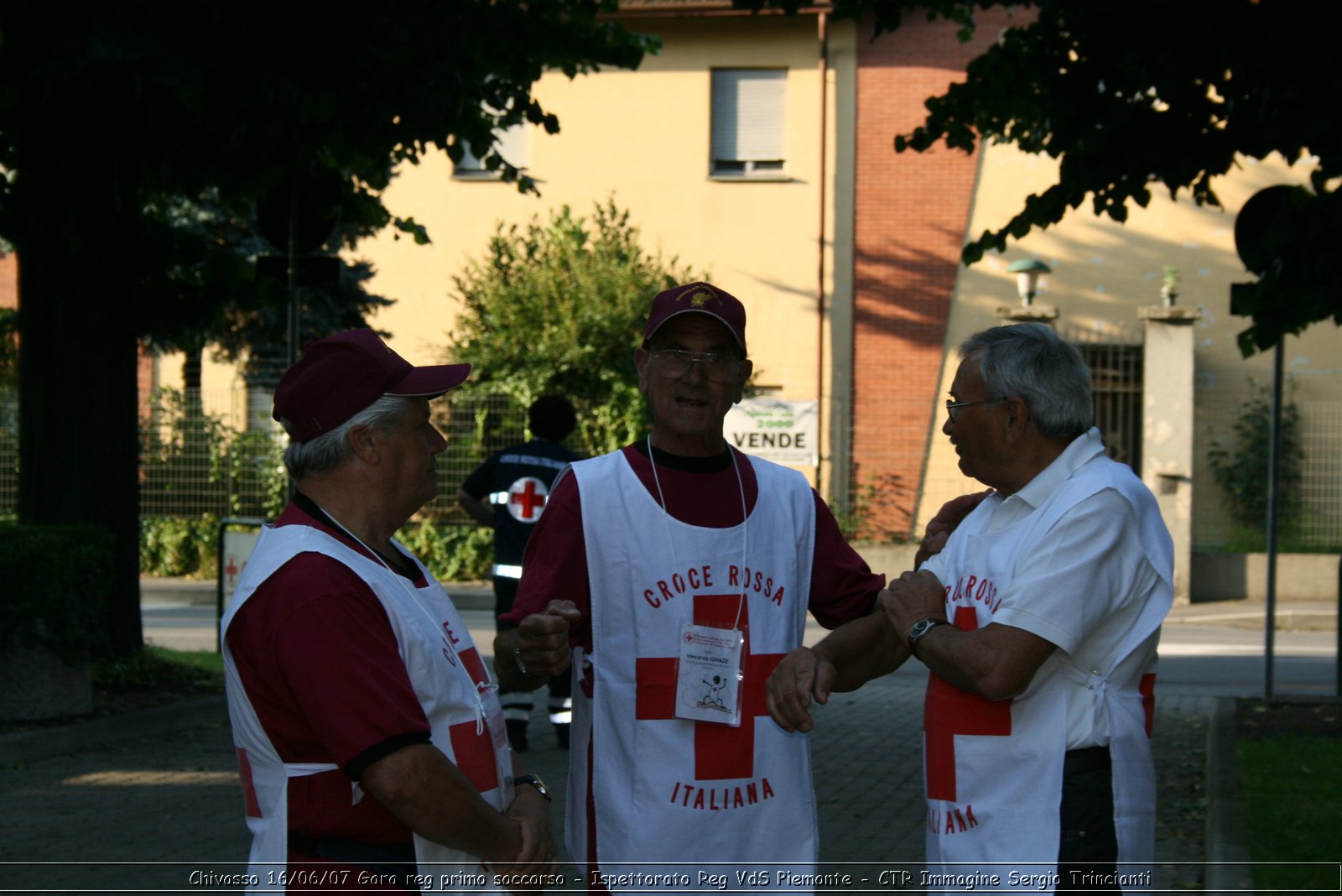 Chivasso - 16 giugno 2007 - Gara Regionale di Primo Soccorso  - Croce Rossa Italiana - Ispettorato Regionale Volontari del Soccorso Piemonte