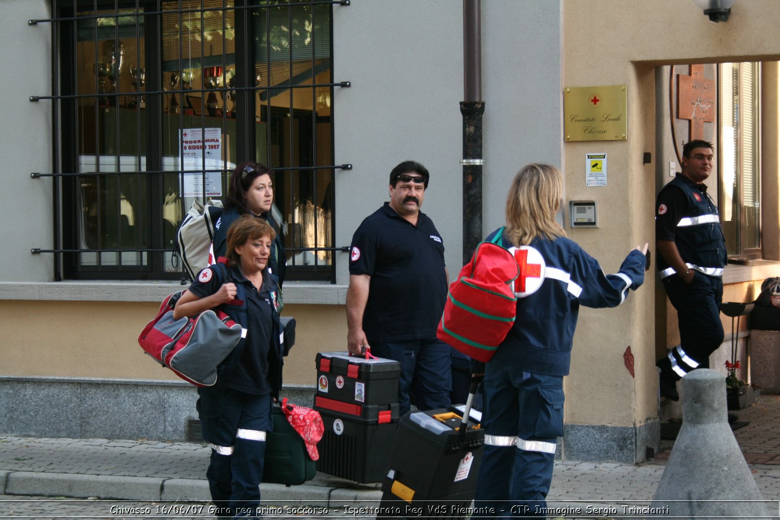 Chivasso - 16 giugno 2007 - Gara Regionale di Primo Soccorso  - Croce Rossa Italiana - Ispettorato Regionale Volontari del Soccorso Piemonte