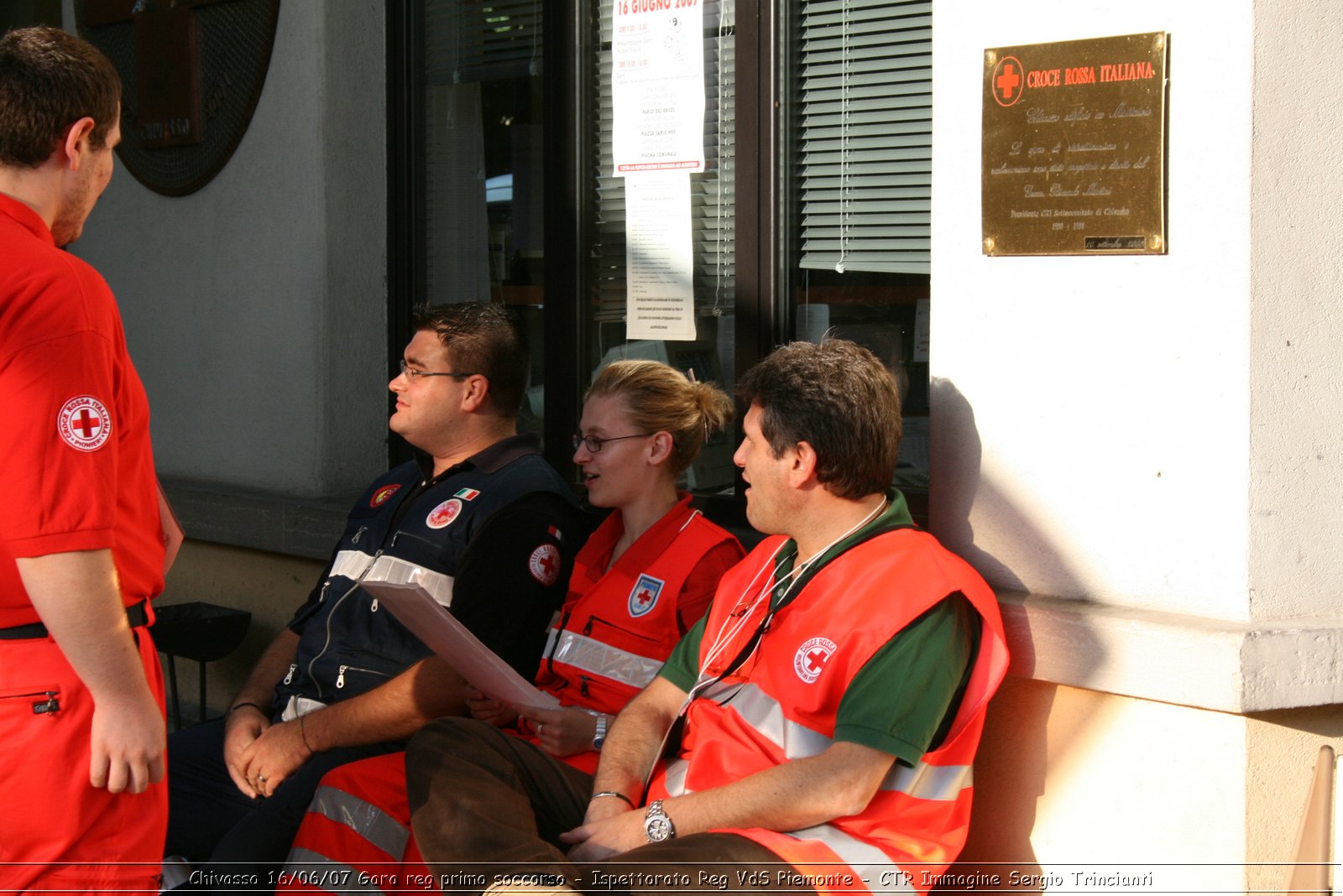Chivasso - 16 giugno 2007 - Gara Regionale di Primo Soccorso  - Croce Rossa Italiana - Ispettorato Regionale Volontari del Soccorso Piemonte