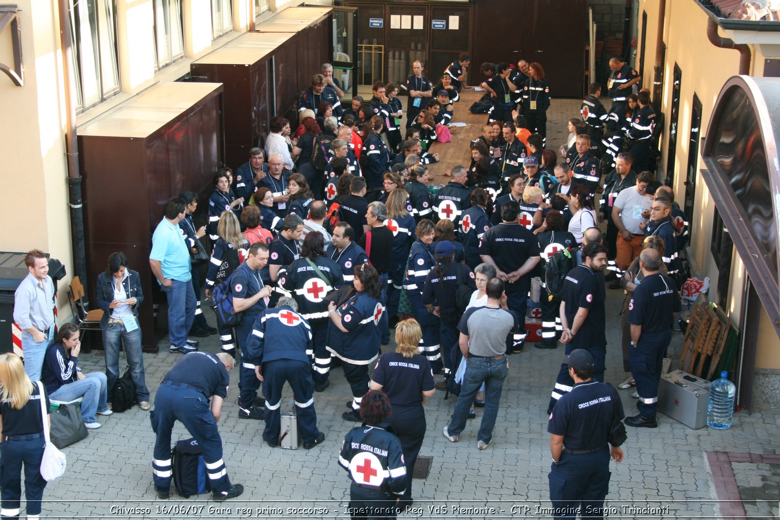Chivasso - 16 giugno 2007 - Gara Regionale di Primo Soccorso  - Croce Rossa Italiana - Ispettorato Regionale Volontari del Soccorso Piemonte
