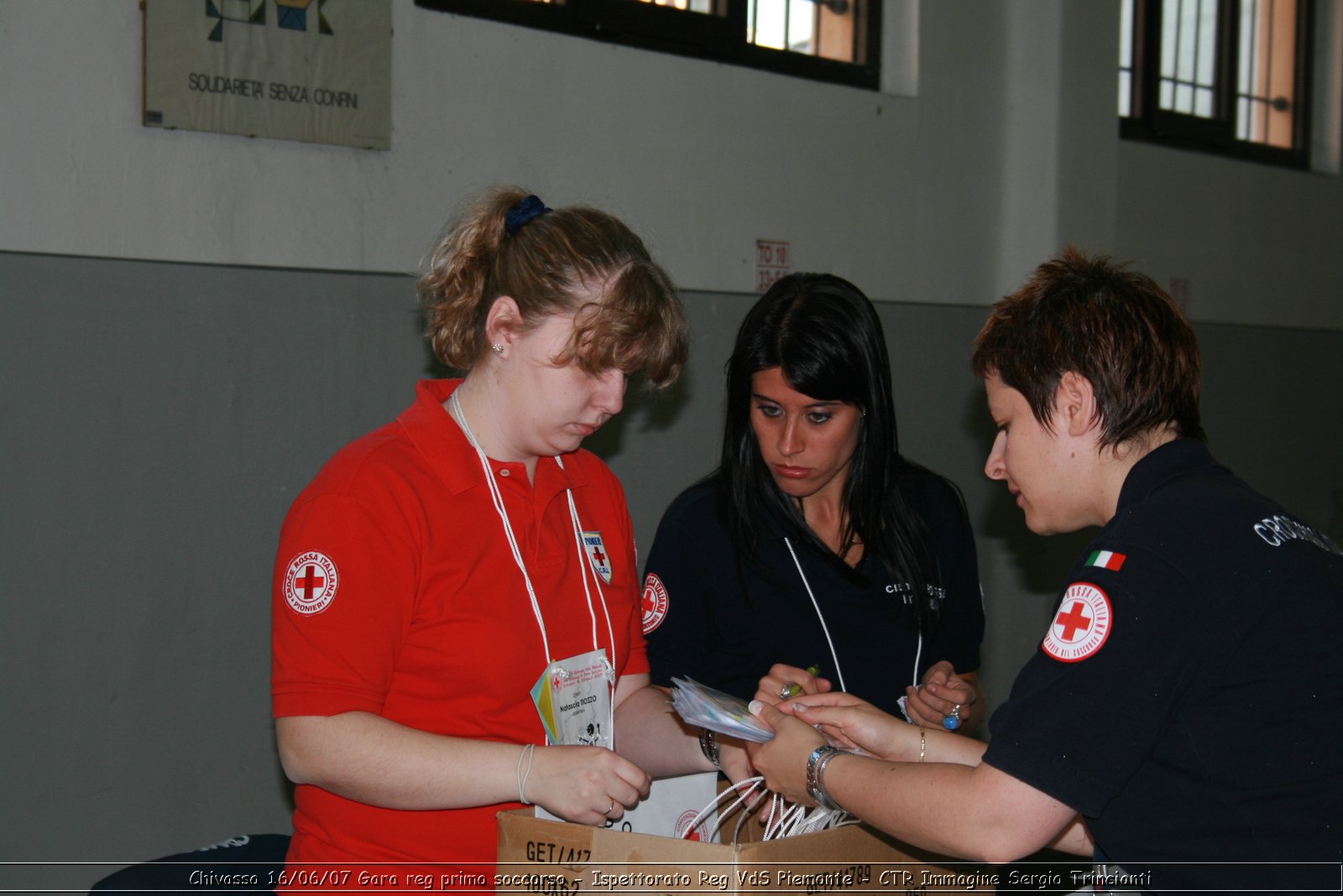 Chivasso - 16 giugno 2007 - Gara Regionale di Primo Soccorso  - Croce Rossa Italiana - Ispettorato Regionale Volontari del Soccorso Piemonte