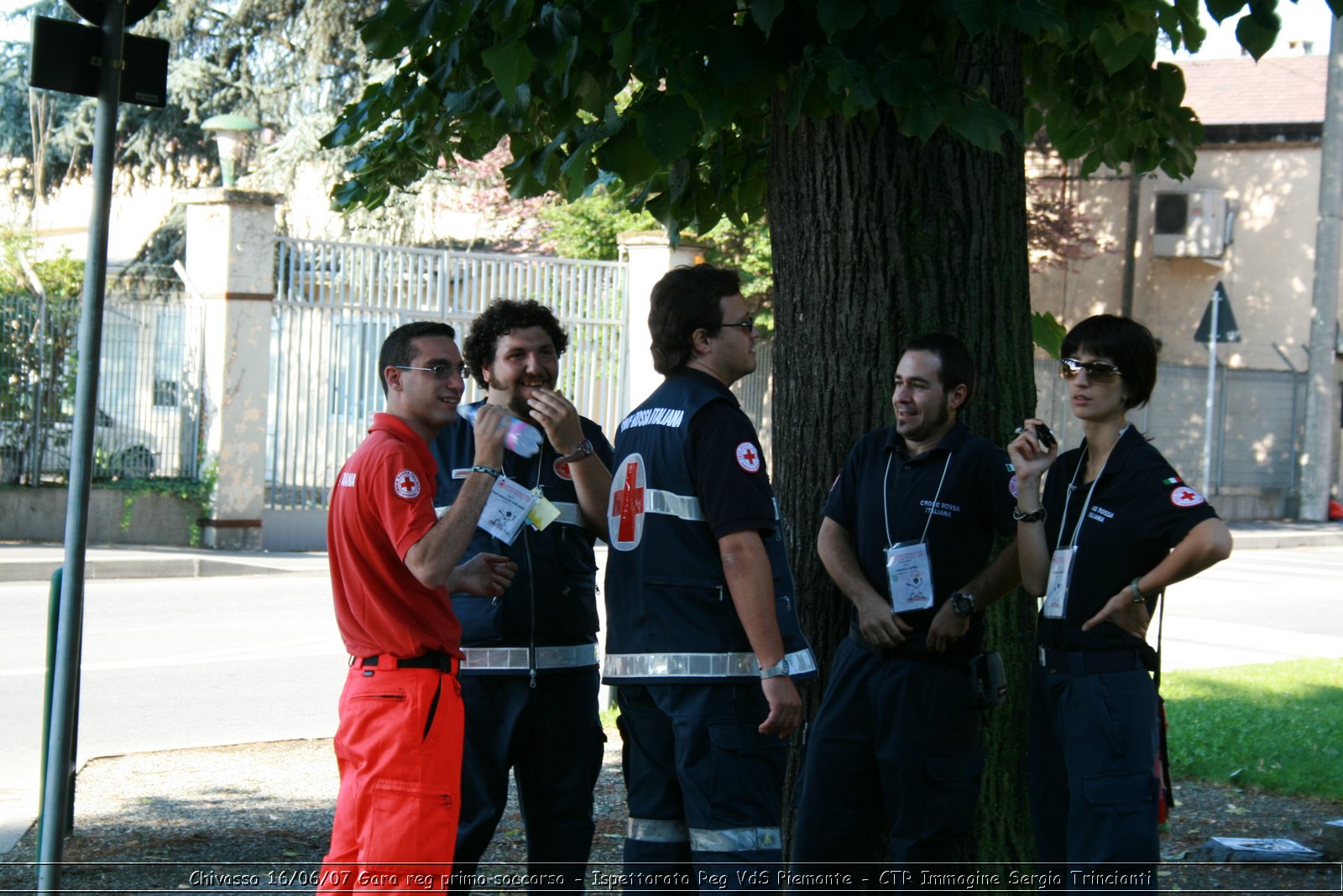 Chivasso - 16 giugno 2007 - Gara Regionale di Primo Soccorso  - Croce Rossa Italiana - Ispettorato Regionale Volontari del Soccorso Piemonte