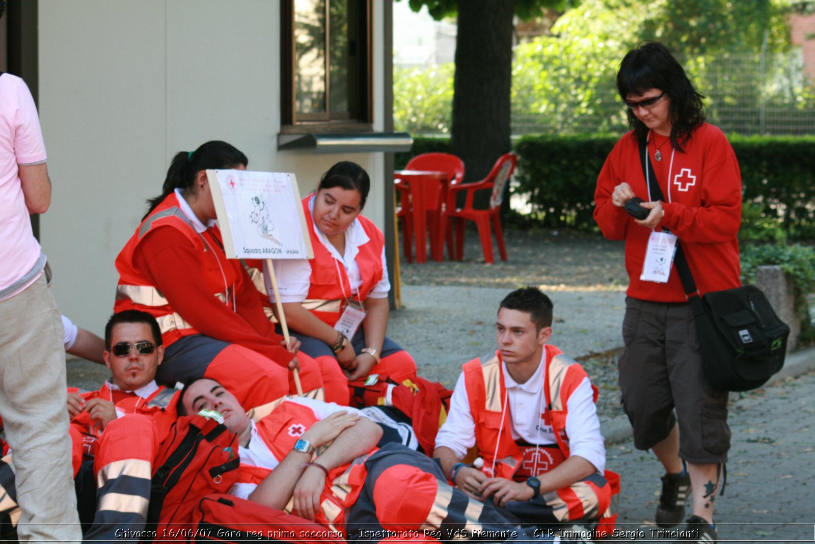 Chivasso - 16 giugno 2007 - Gara Regionale di Primo Soccorso  - Croce Rossa Italiana - Ispettorato Regionale Volontari del Soccorso Piemonte