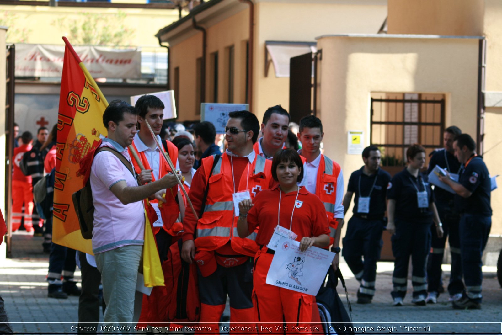 Chivasso - 16 giugno 2007 - Gara Regionale di Primo Soccorso  - Croce Rossa Italiana - Ispettorato Regionale Volontari del Soccorso Piemonte