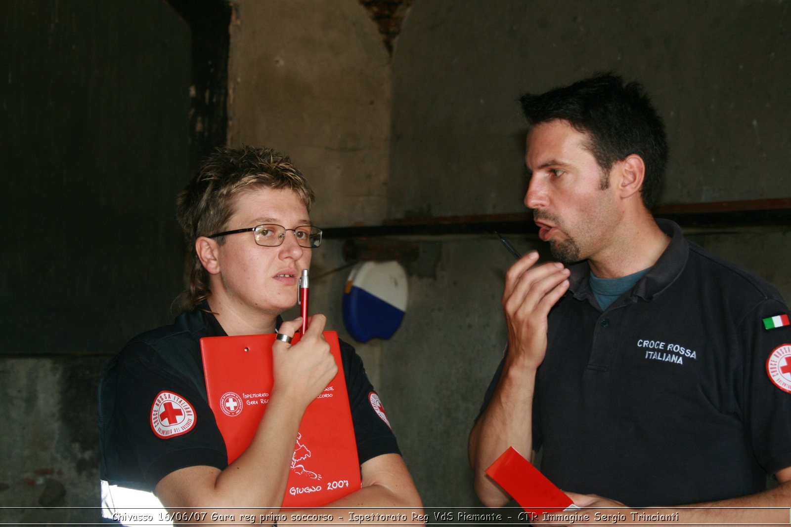 Chivasso - 16 giugno 2007 - Gara Regionale di Primo Soccorso  - Croce Rossa Italiana - Ispettorato Regionale Volontari del Soccorso Piemonte