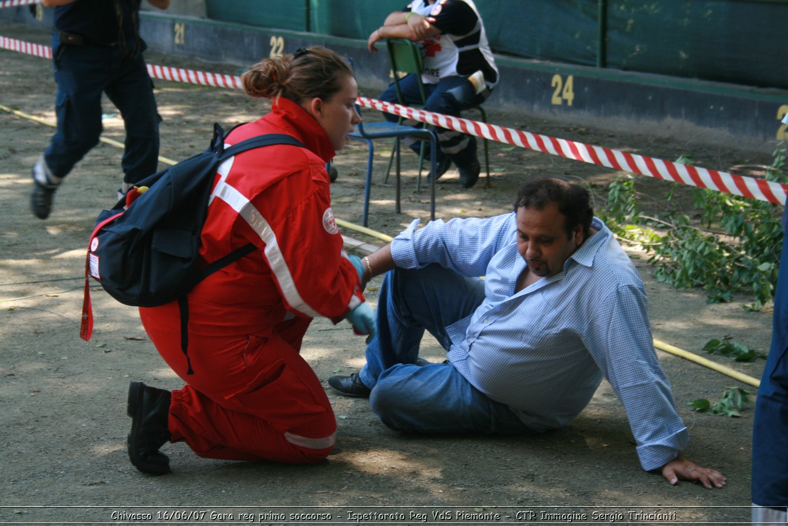 Chivasso - 16 giugno 2007 - Gara Regionale di Primo Soccorso  - Croce Rossa Italiana - Ispettorato Regionale Volontari del Soccorso Piemonte