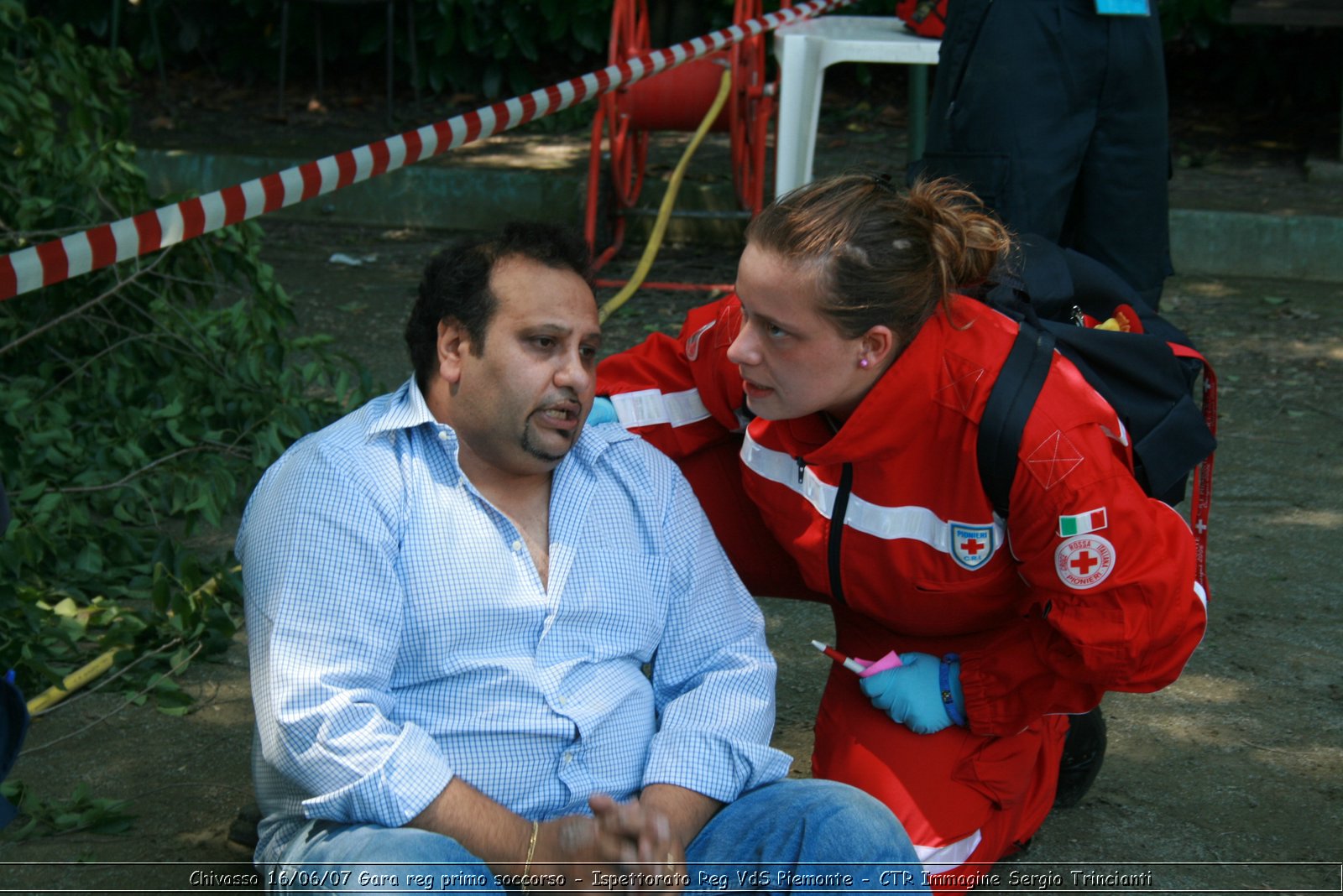 Chivasso - 16 giugno 2007 - Gara Regionale di Primo Soccorso  - Croce Rossa Italiana - Ispettorato Regionale Volontari del Soccorso Piemonte