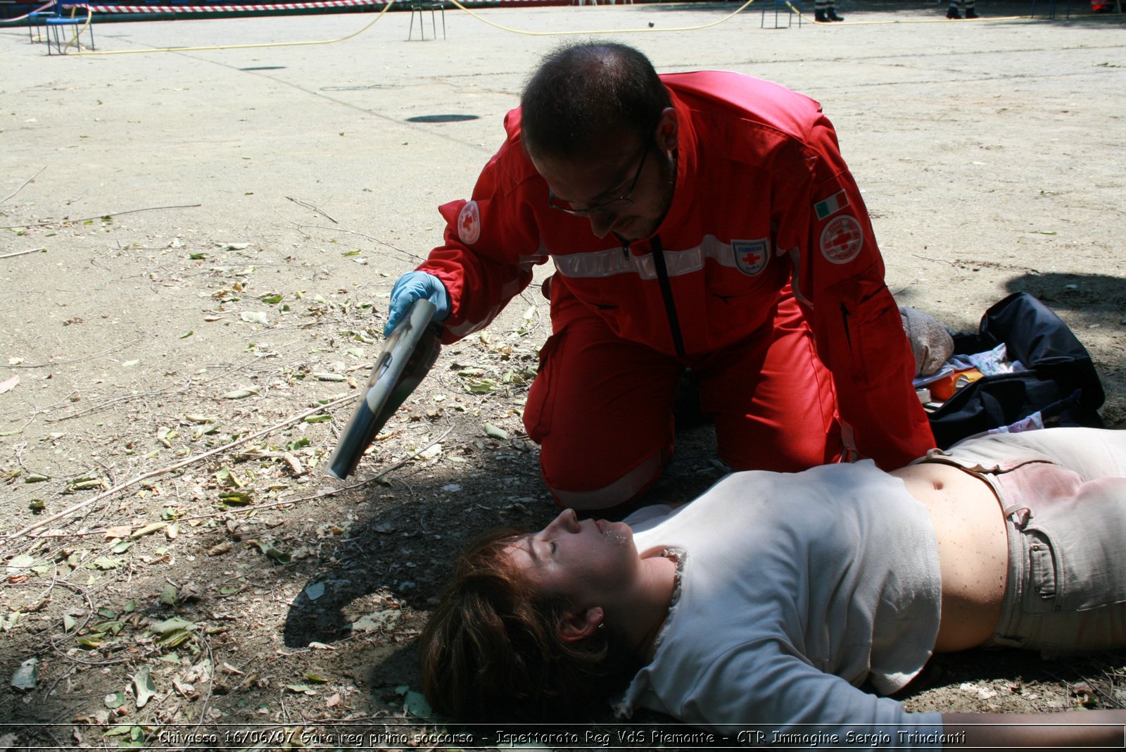 Chivasso - 16 giugno 2007 - Gara Regionale di Primo Soccorso  - Croce Rossa Italiana - Ispettorato Regionale Volontari del Soccorso Piemonte