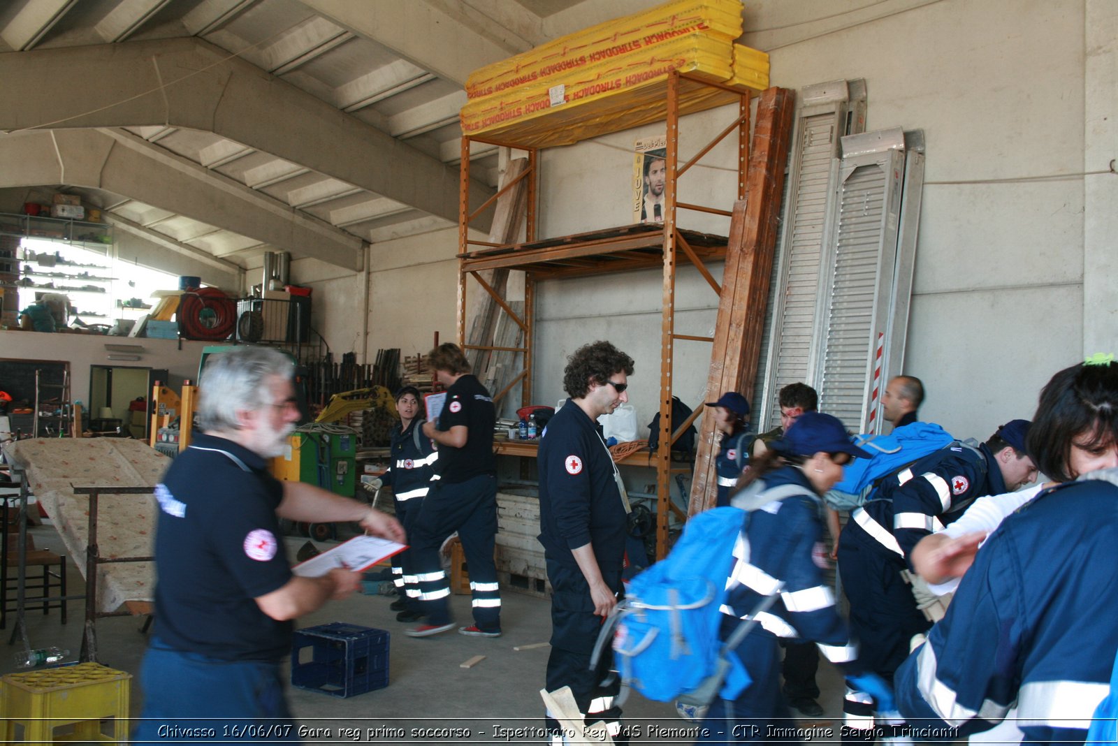 Chivasso - 16 giugno 2007 - Gara Regionale di Primo Soccorso  - Croce Rossa Italiana - Ispettorato Regionale Volontari del Soccorso Piemonte